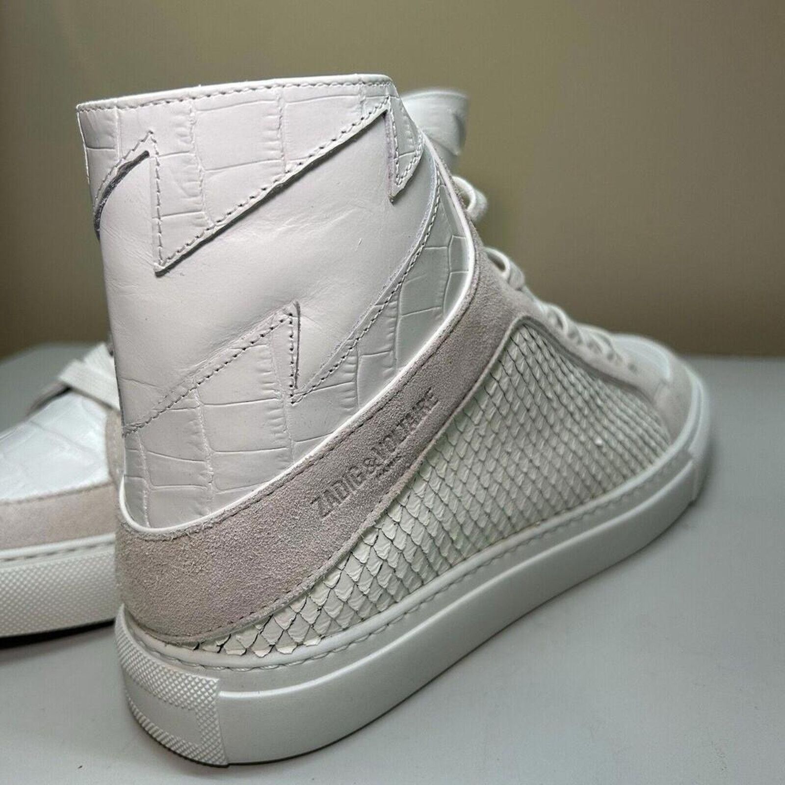 Zadig & Voltaire ZADIG & VOLTAIRE Zv1747 High Flash Keith Sneakers EU 38 Size US 8 / IT 38 - 7 Thumbnail