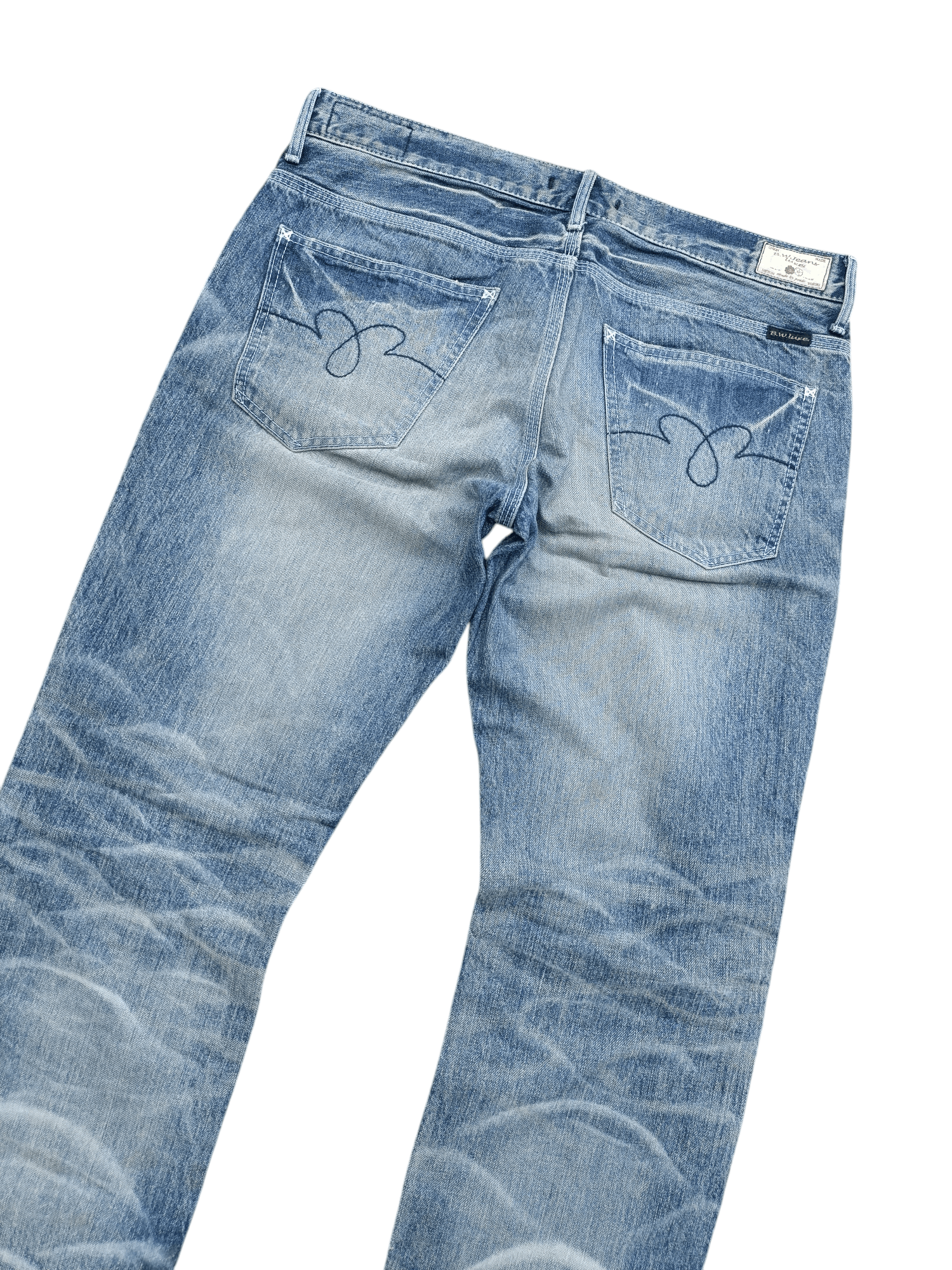 Other VINTAGE 💥 BLUEWAY GARMENTS JEANS BLEACH STYLE JEANS Size US 34 / EU 50 - 13 Thumbnail