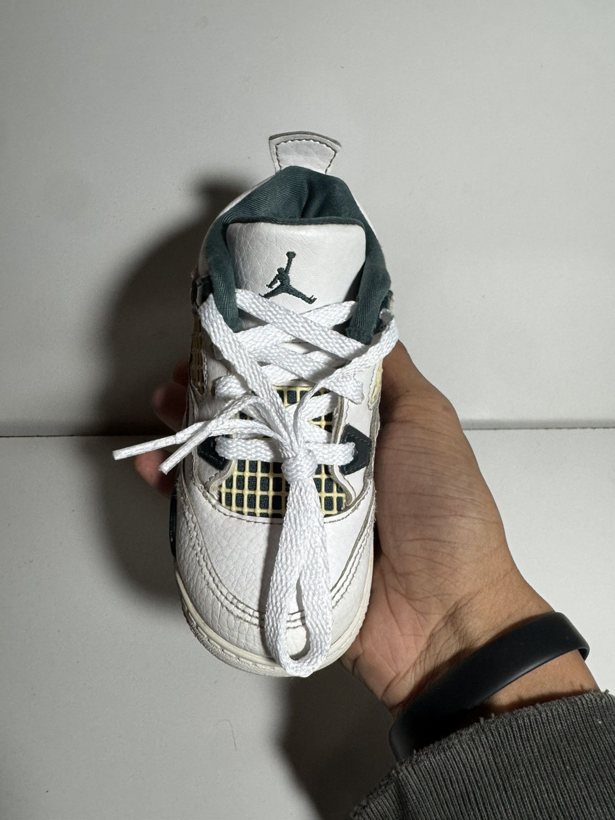 Jordan Brand Air Jordan 4 Retro PS “Oxidized Green” Size US 4 / IT 34 - 7 Thumbnail
