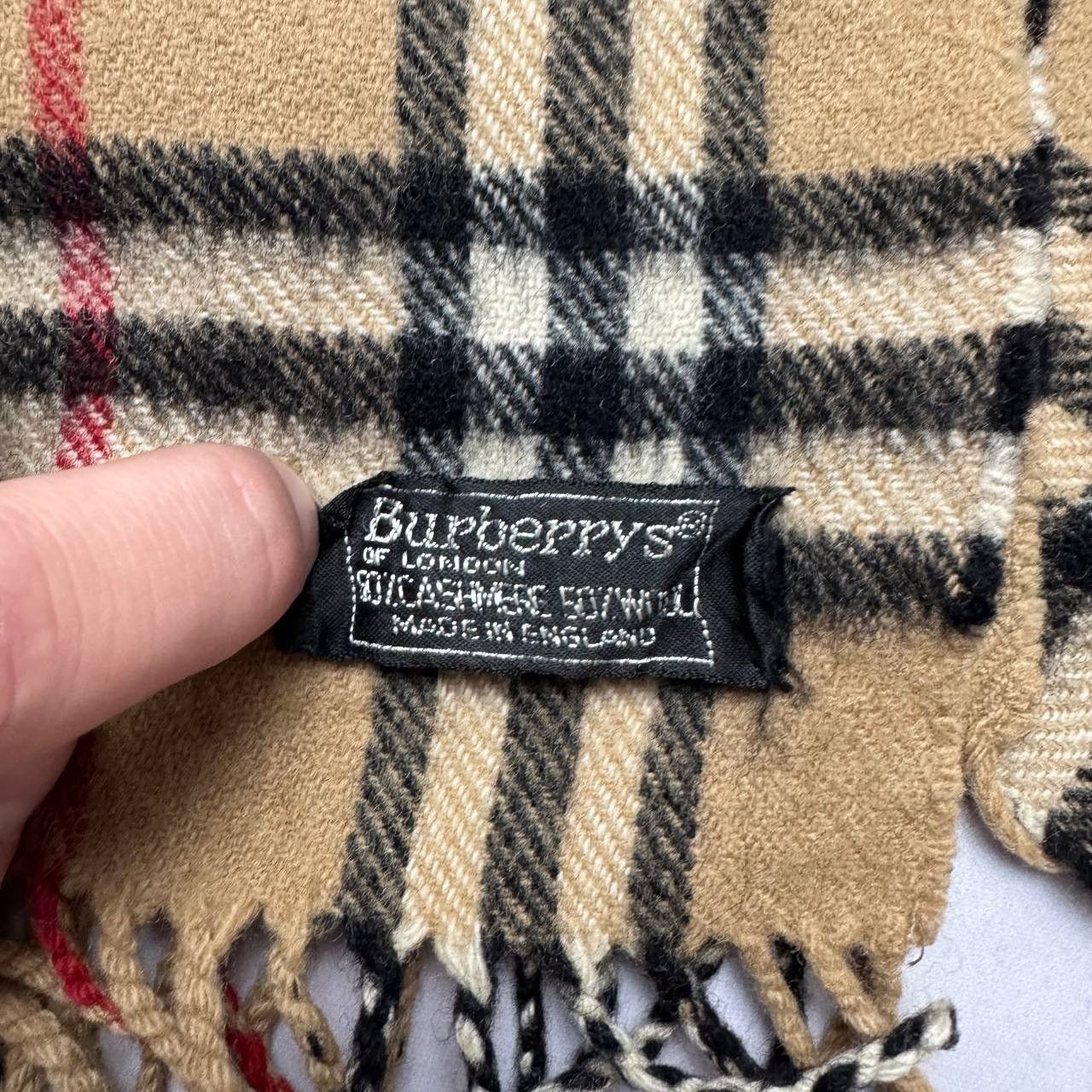 Burberry Vintage Burberry London Scarf England Made Size ONE SIZE - 4 Thumbnail
