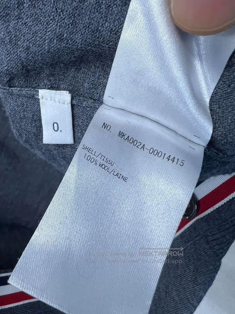 Thom Browne Thom Browne Woolen Cardigan Size US XS / EU 42 / 0 - 6 Thumbnail