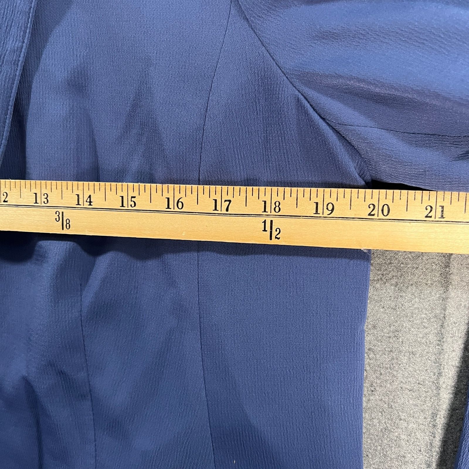 Other Candace Cameron Bure Regular Blazer Velvet Blue Size Medium Size M / US 6-8 / IT 42-44 - 7 Thumbnail