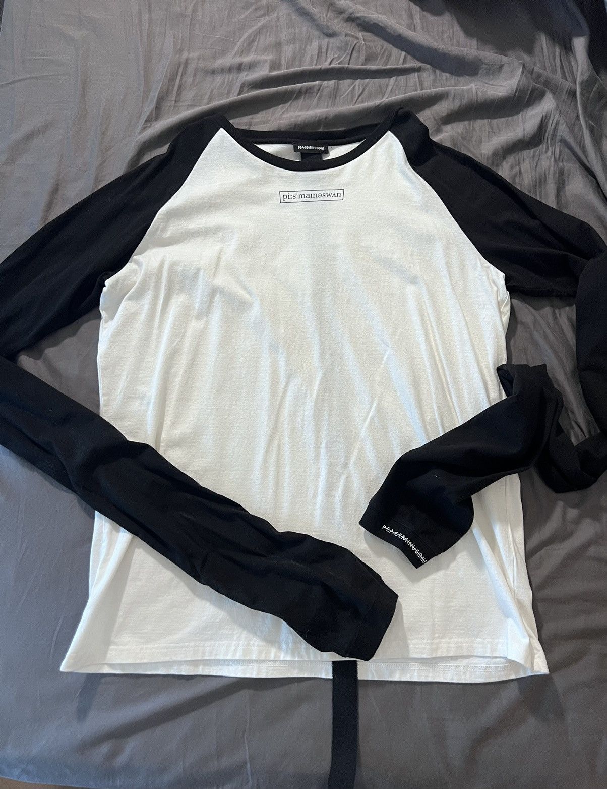 peaceminusone Peaceminusone PMO Long sleeve T shirt Sz L | Grailed