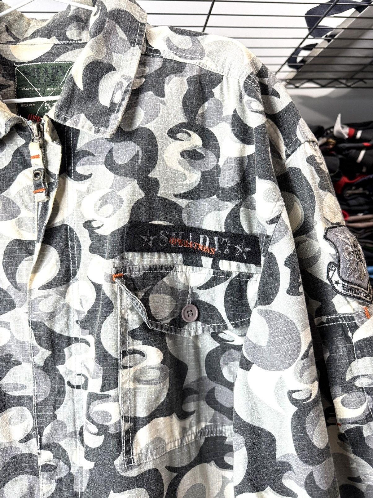 Eminem Vintage Eminem Slim Shady LTD Rap Jacket Overshot Wu Wear Size US XL / EU 56 / 4 - 5 Thumbnail