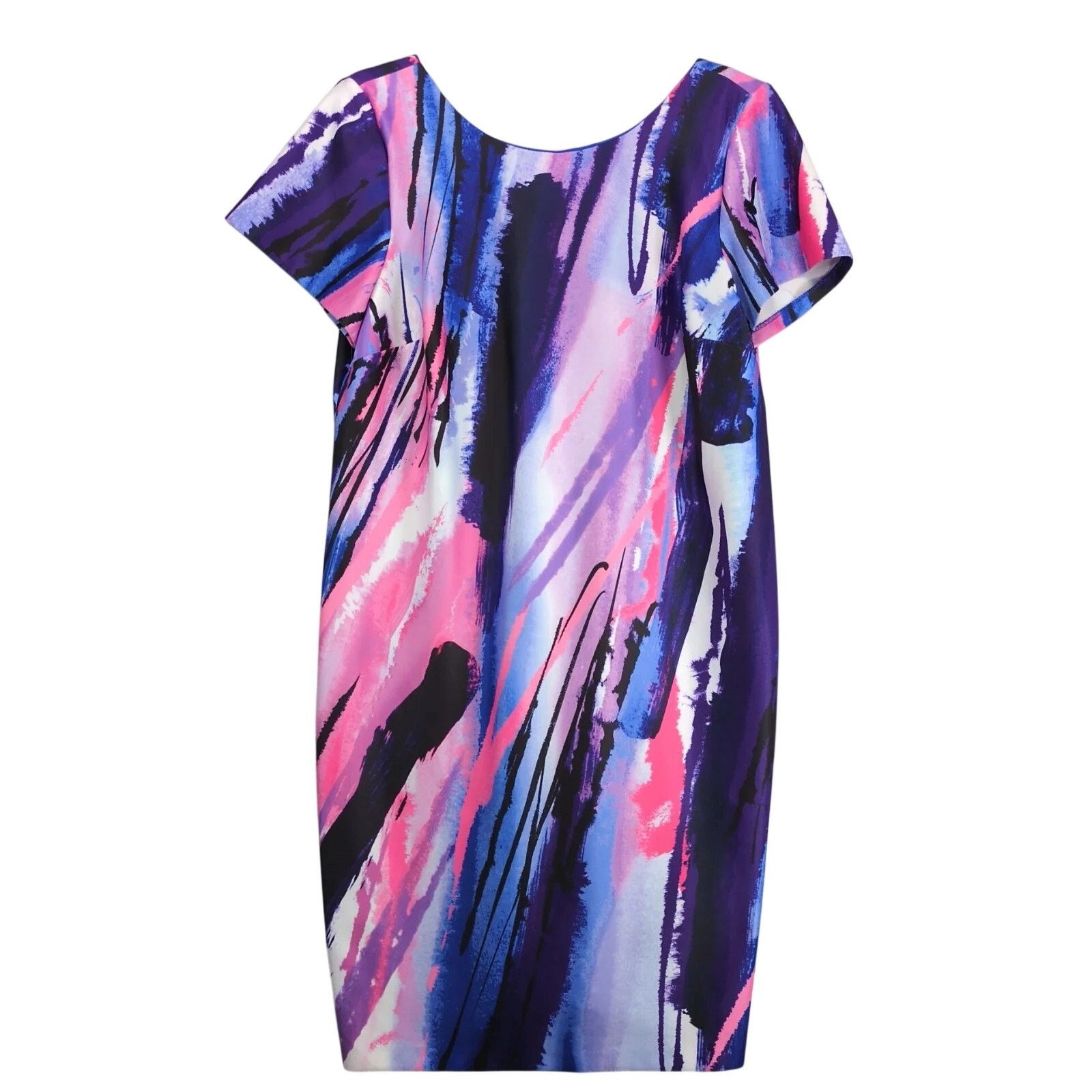 Other DR Collection Abstract Watercolor A-Line Sheath Dress 18W Size XXL / US 16-18 / IT 52-54 - 1 Thumbnail