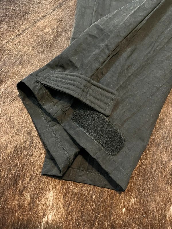 Ojardorf O. Files Wrinkled Nylon Track Pants wide leg flared baggy XL Size US 36 / EU 52 - 7 Thumbnail