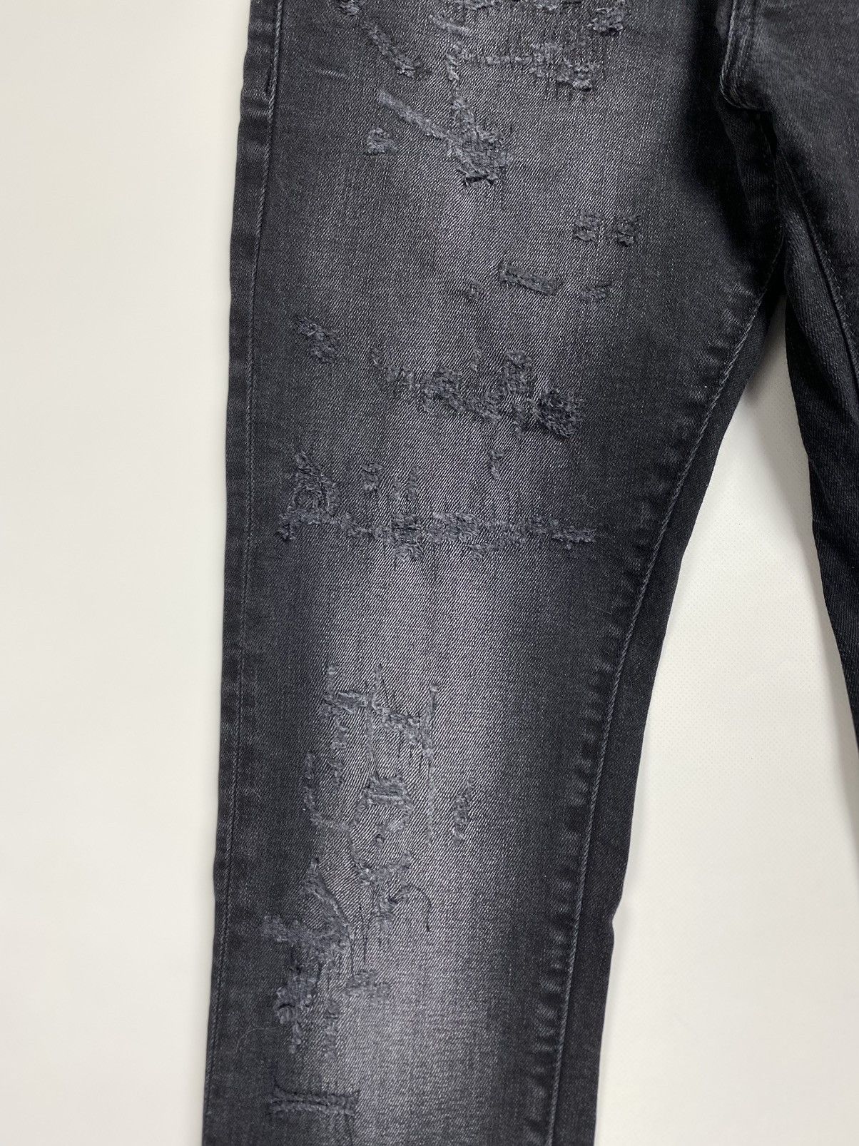 Dsquared2 Dsquared ladies skinny Dan Jean distressed denim jeans Size 30" / US 8 / IT 44 - 9 Thumbnail