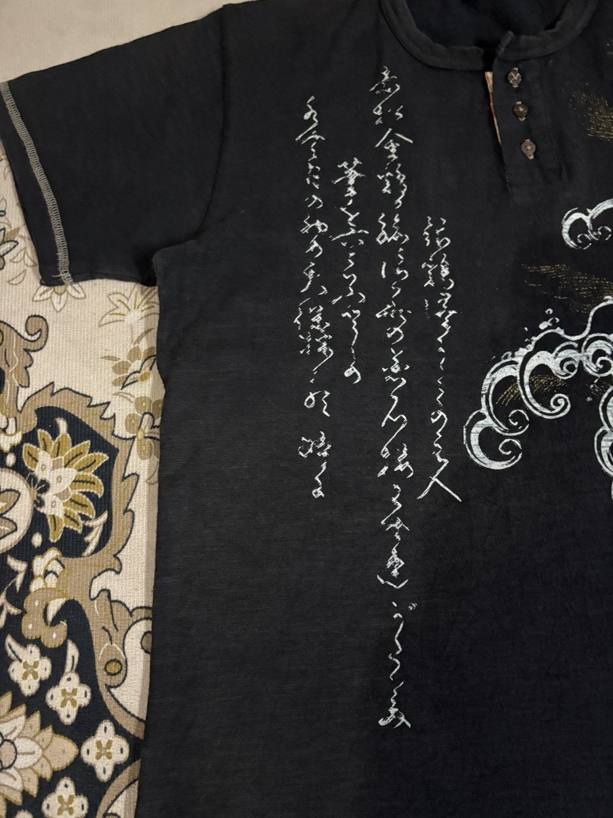 Japanese Brand Vintage Japanese Brand Sukajan Over Print T-Shirt Size US M / EU 48-50 / 2 - 4 Thumbnail