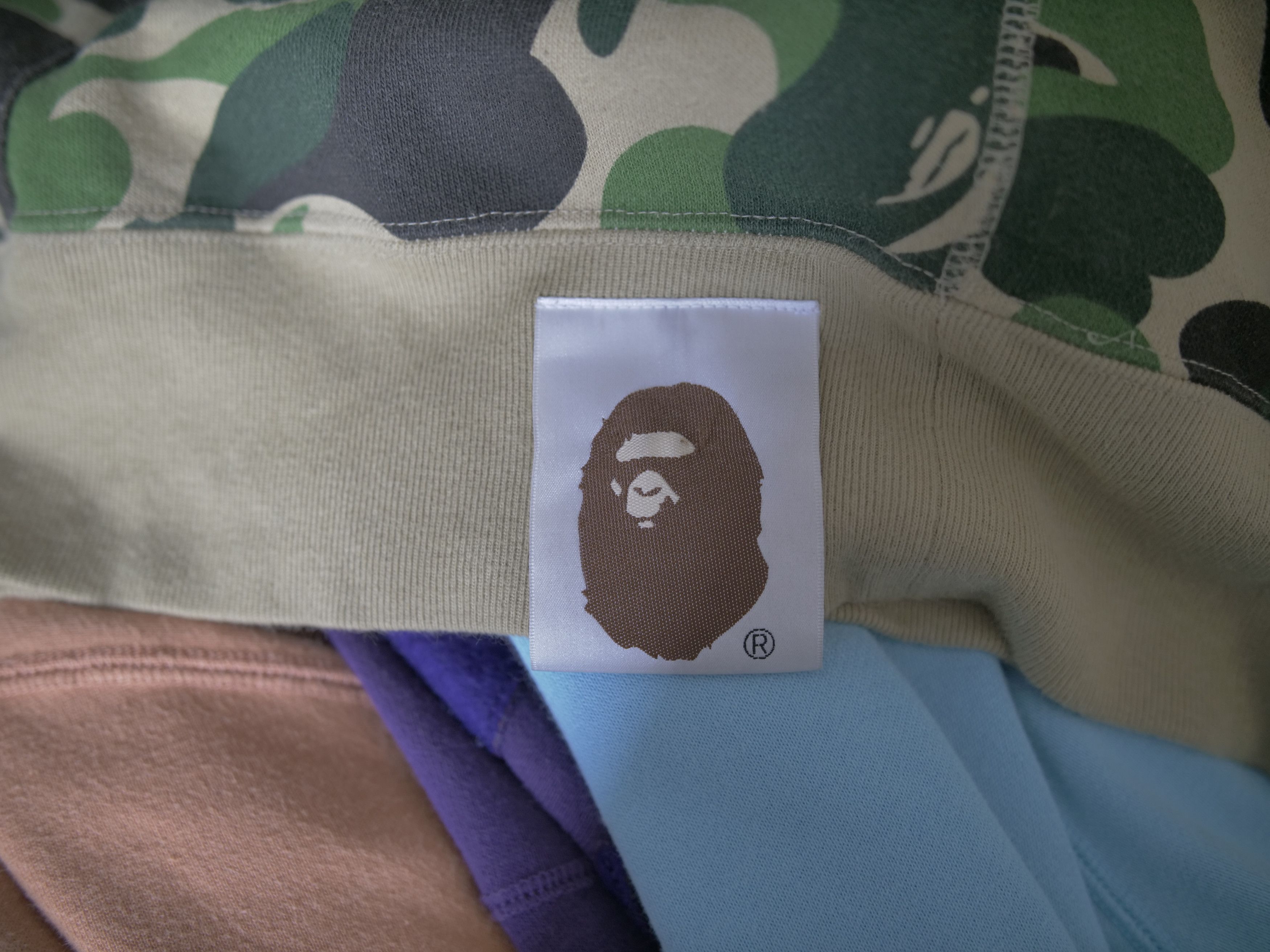 Bape Giant ABC Camo Full Zip Hoodie Size US XL / EU 56 / 4 - 5 Thumbnail