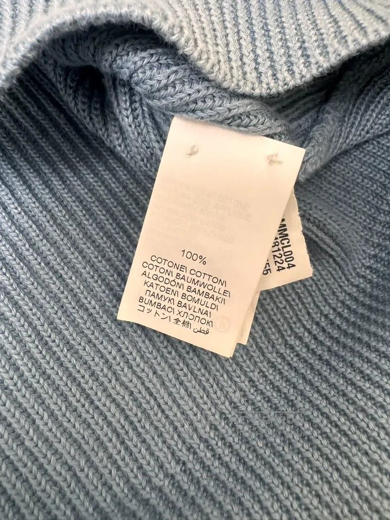 Brunello Cucinelli Brunello Cucinelli Blue Knit Sweater Size S / US 4 / IT 40 - 5 Thumbnail