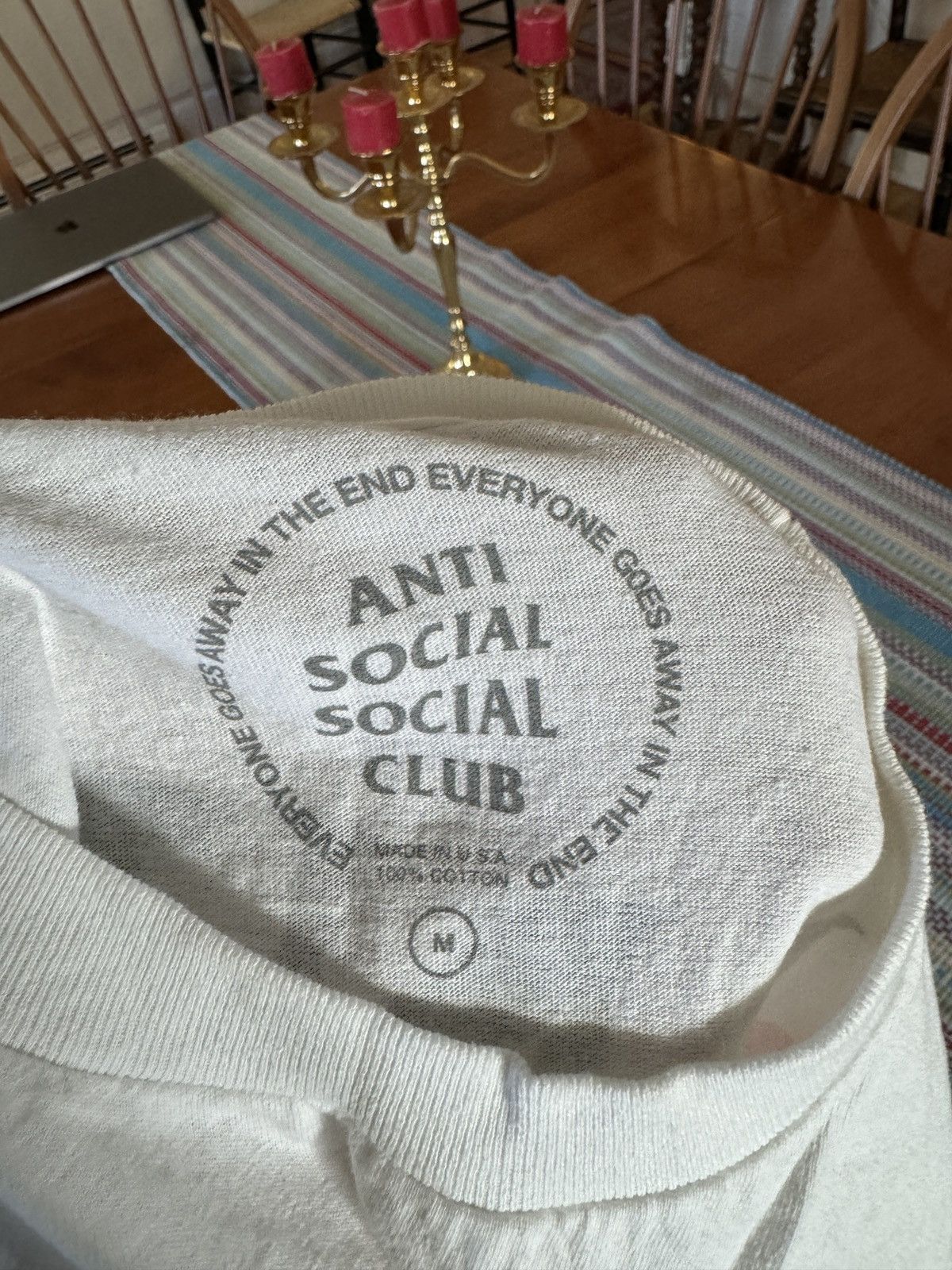 Anti Social Social Club Anti Social Social Club Tee Size US M / EU 48-50 / 2 - 3 Thumbnail