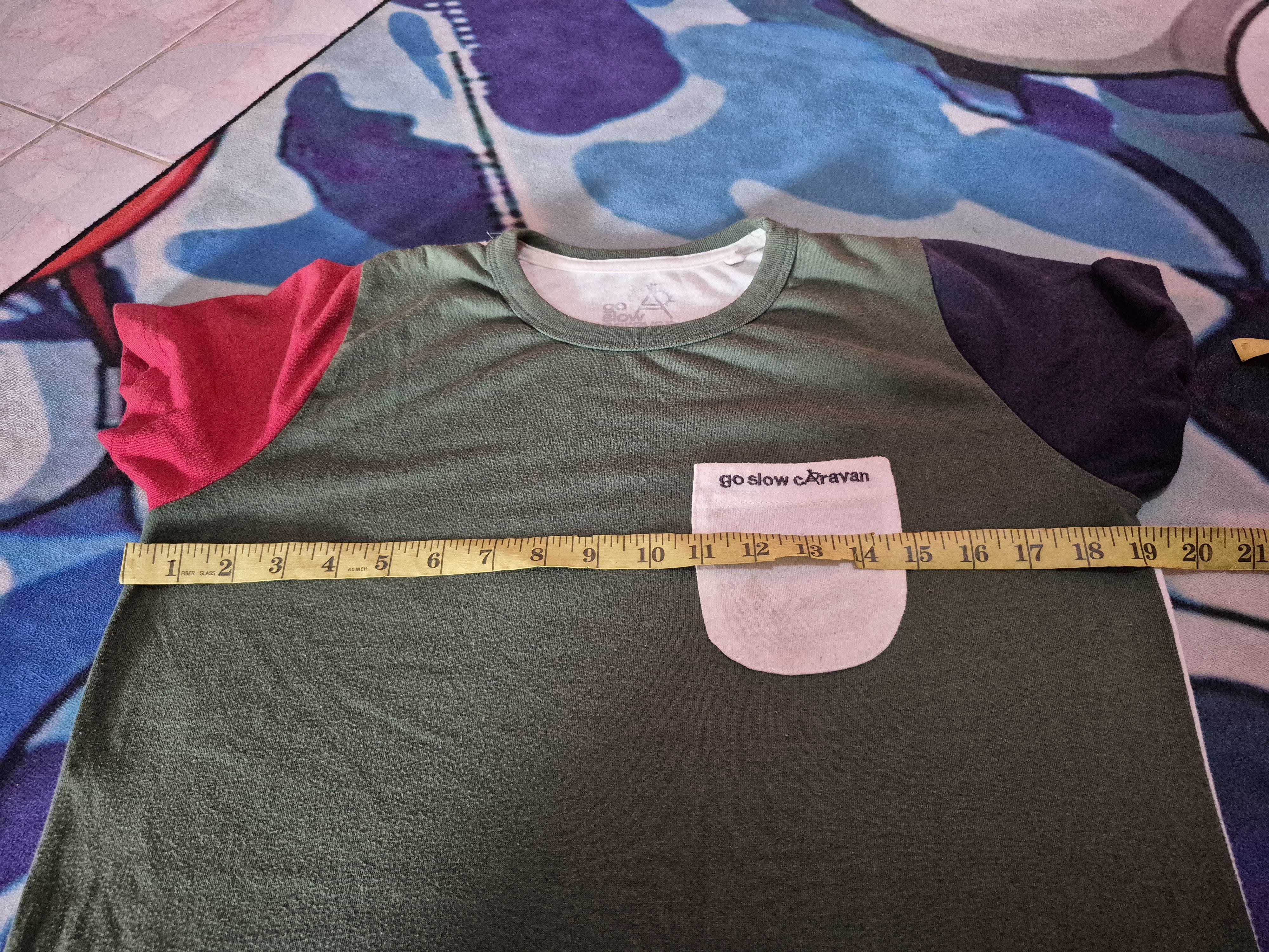go slow caravan 🔥 Go Slow Caravan Multi Color Pocket Tee Size US S / EU 44-46 / 1 - 10 Thumbnail