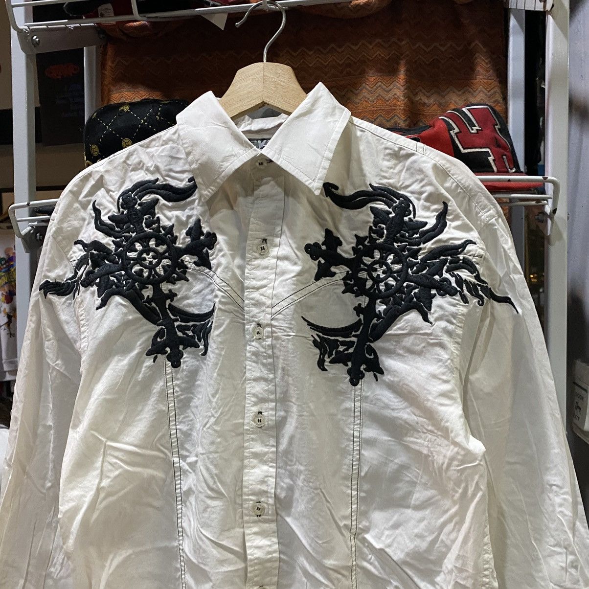 Roar Roar Enough Excuses Embroidered Cross Shirts Size US L / EU 52-54 / 3 - 8 Thumbnail