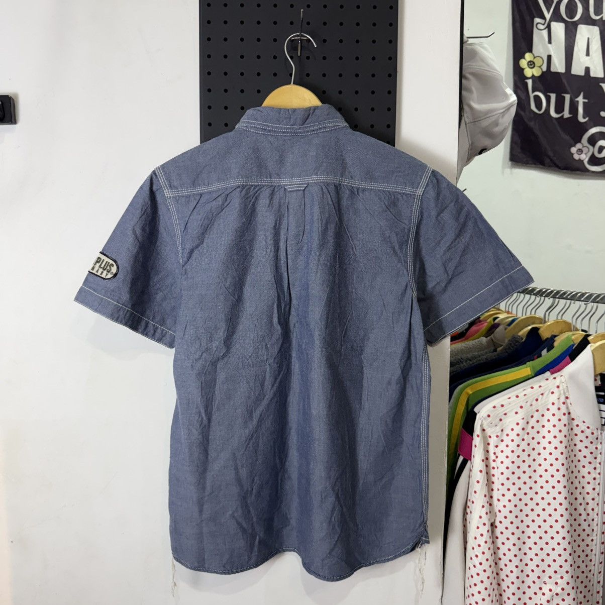 Japanese Brand SURPLUS Seminary chambray workshirt Size US M / EU 48-50 / 2 - 3 Thumbnail