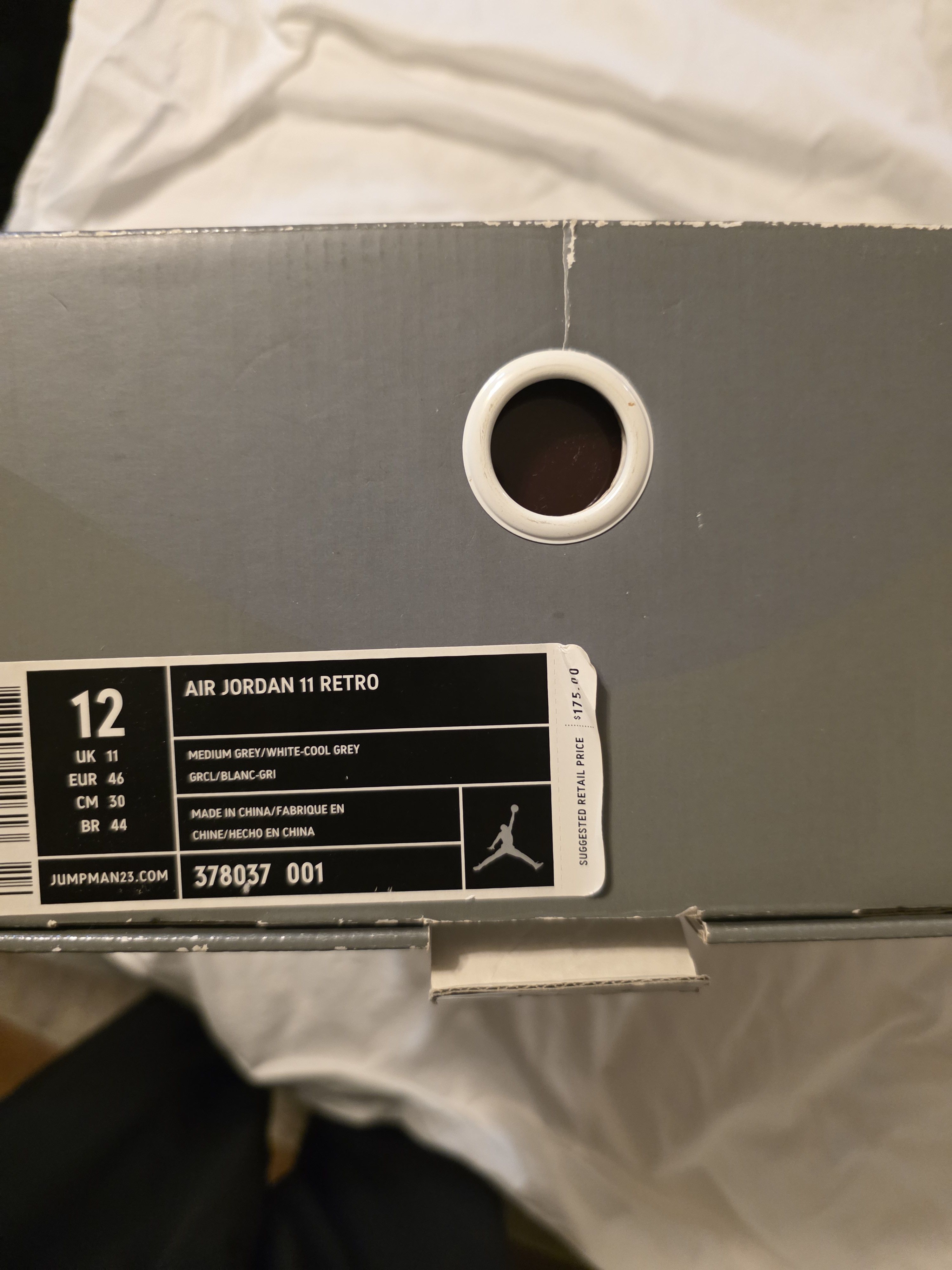 Jordan Brand × Nike jordan 11 cool grey size 12 Size US 12 / EU 45 - 10 Thumbnail