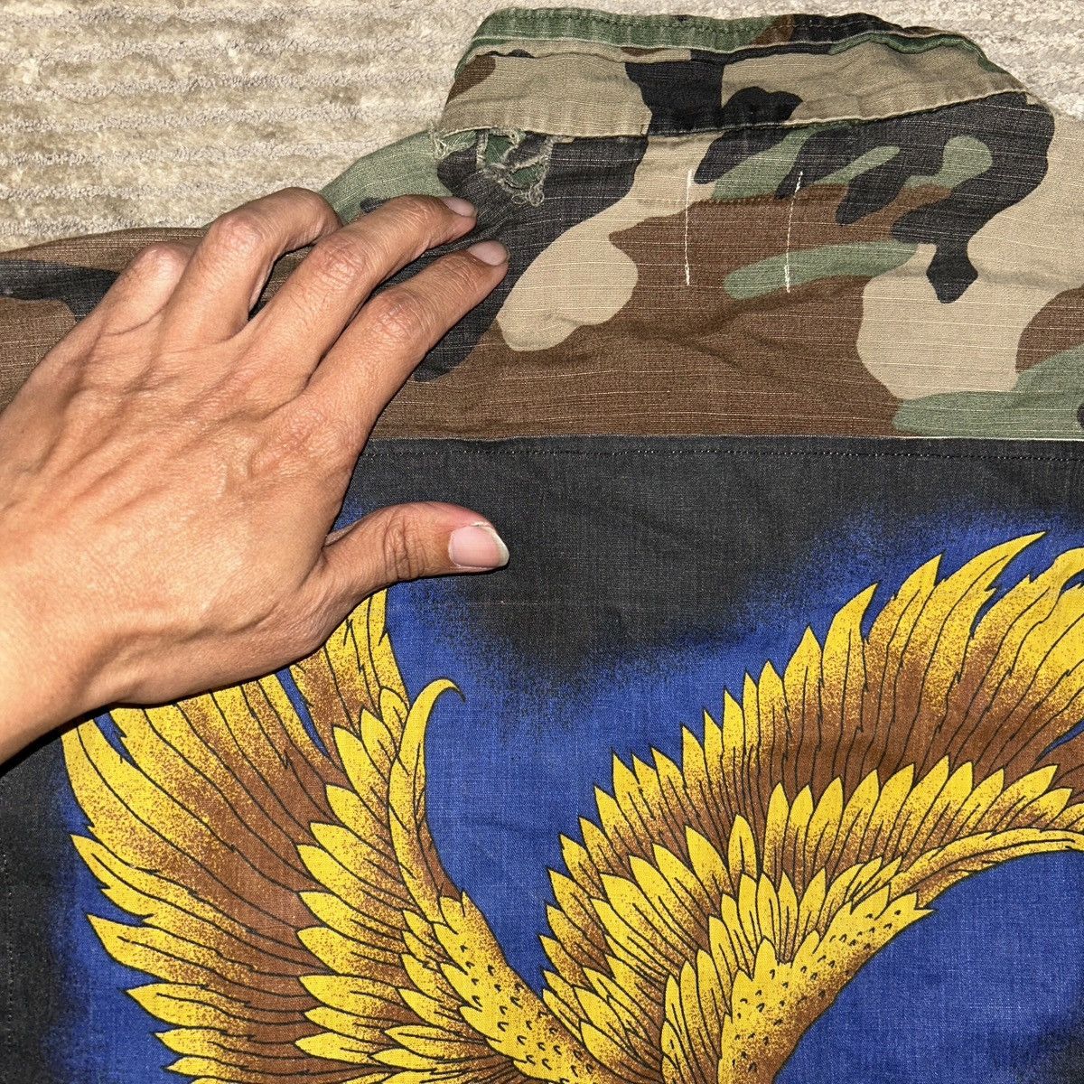 Other American Butt Custom Camo BDU Jacket Size US L / EU 52-54 / 3 - 5 Thumbnail