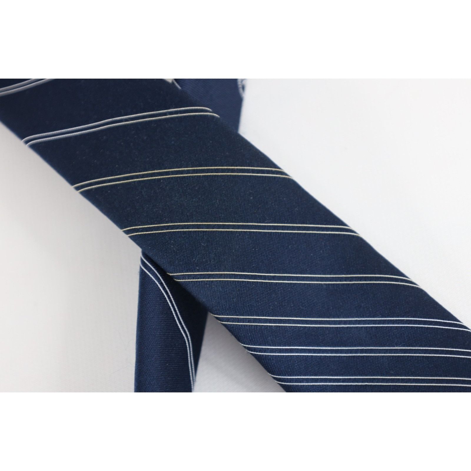 Vintage Vintage 80s 90s Streetwear Striped Silk Neck Tie Necktie Size ONE SIZE - 3 Thumbnail
