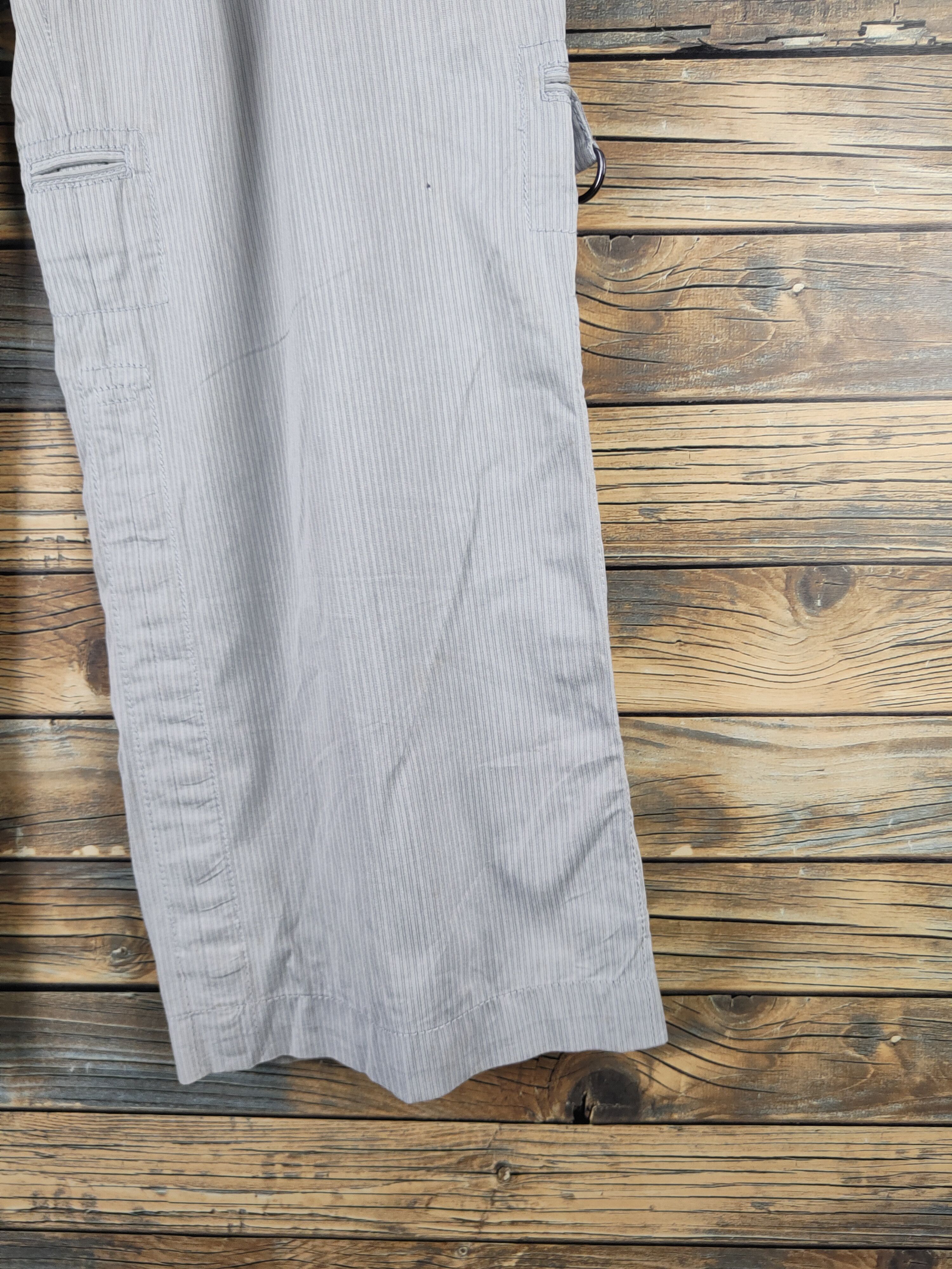 Japanese Brand Epoca Uoma Gray Multipocket Tactical Cargo Pants #2361 Size US 33 - 6 Thumbnail