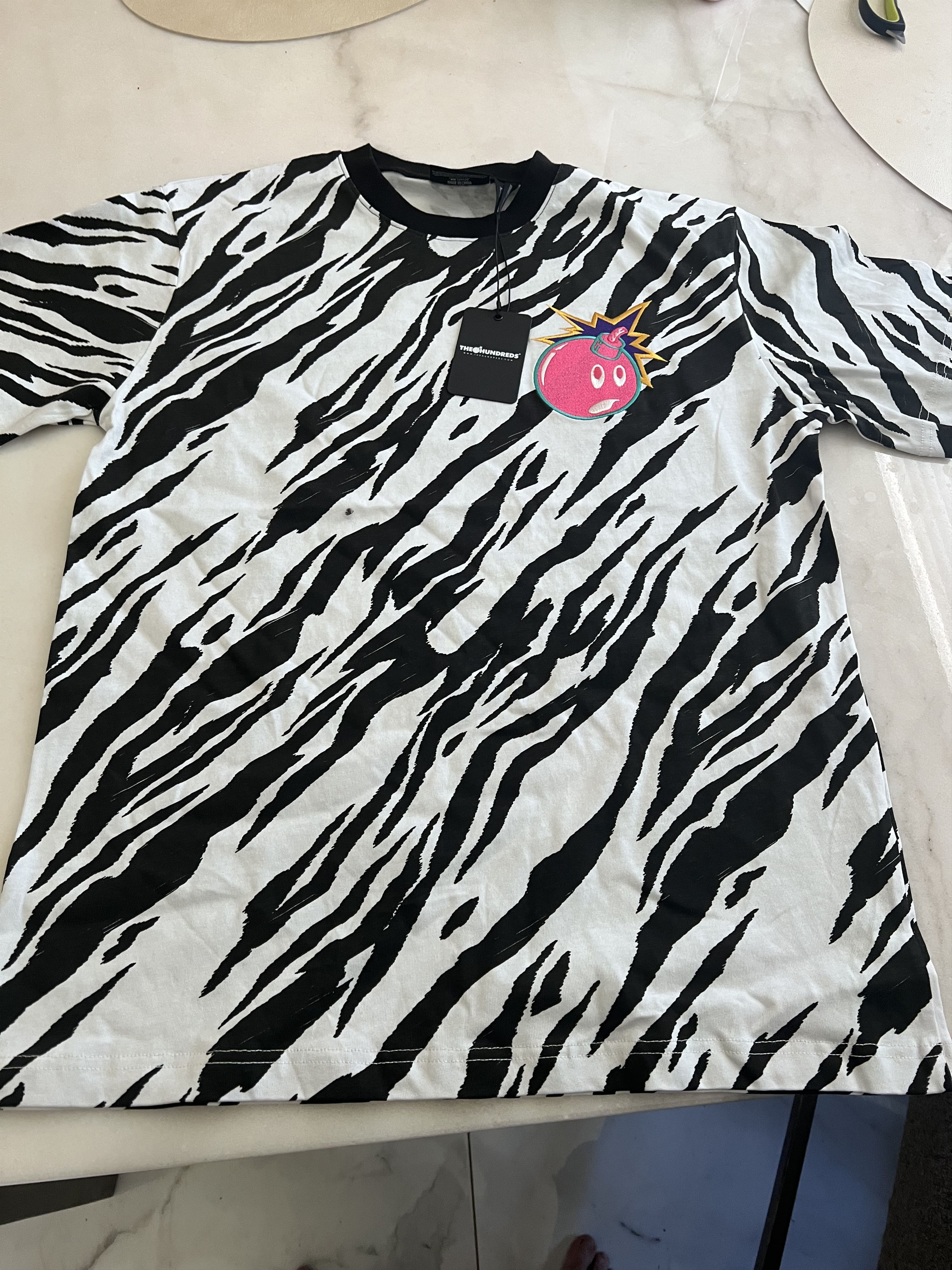 The Hundreds The Hundreds Zebra T-Shirt Size US M / EU 48-50 / 2 - 1 Thumbnail