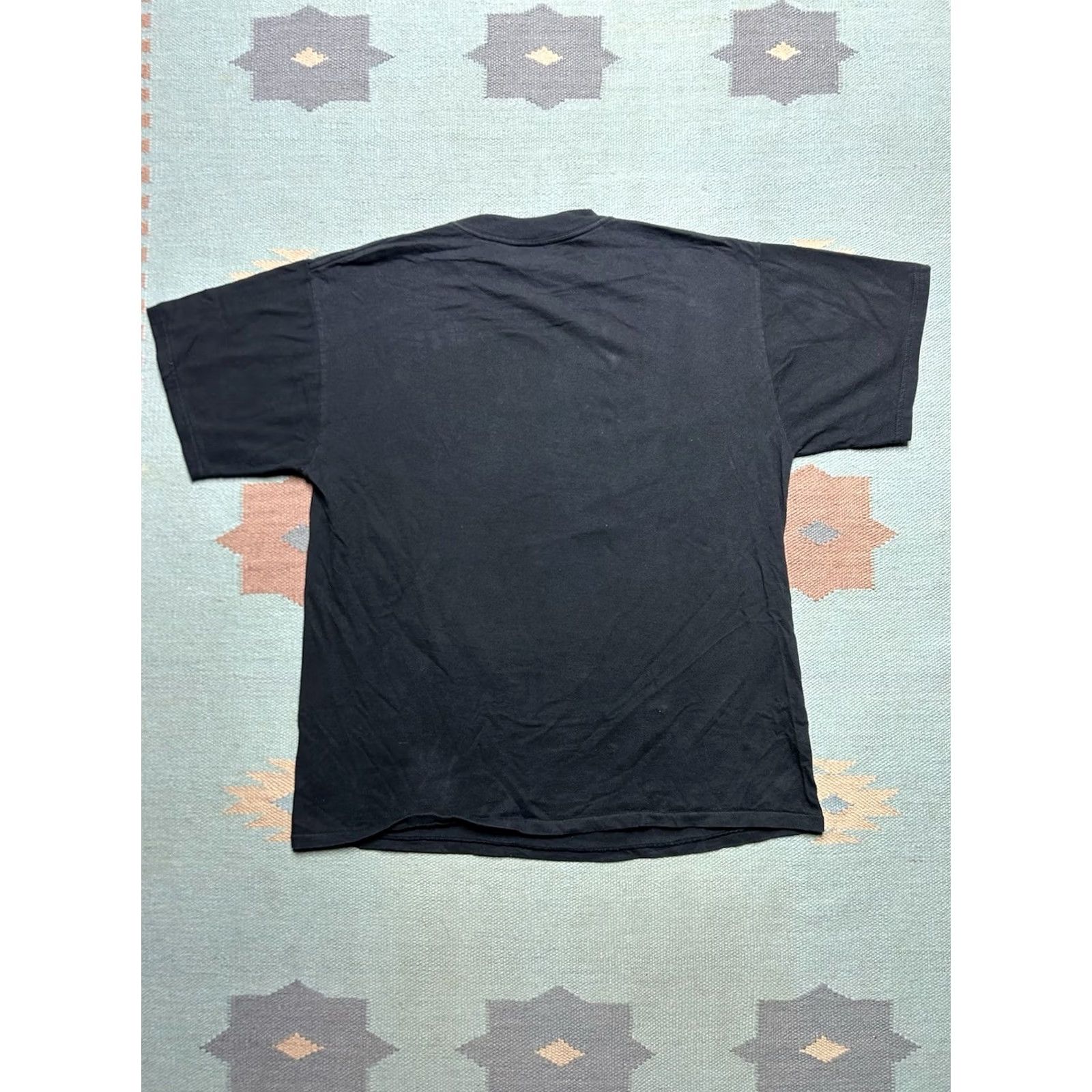 Tultex VINTAGE Mark Martin nascar racing Valvoline black cotton T-Shirt - Tultex Large Mens Size US L / EU 52-54 / 3 - 5 Thumbnail