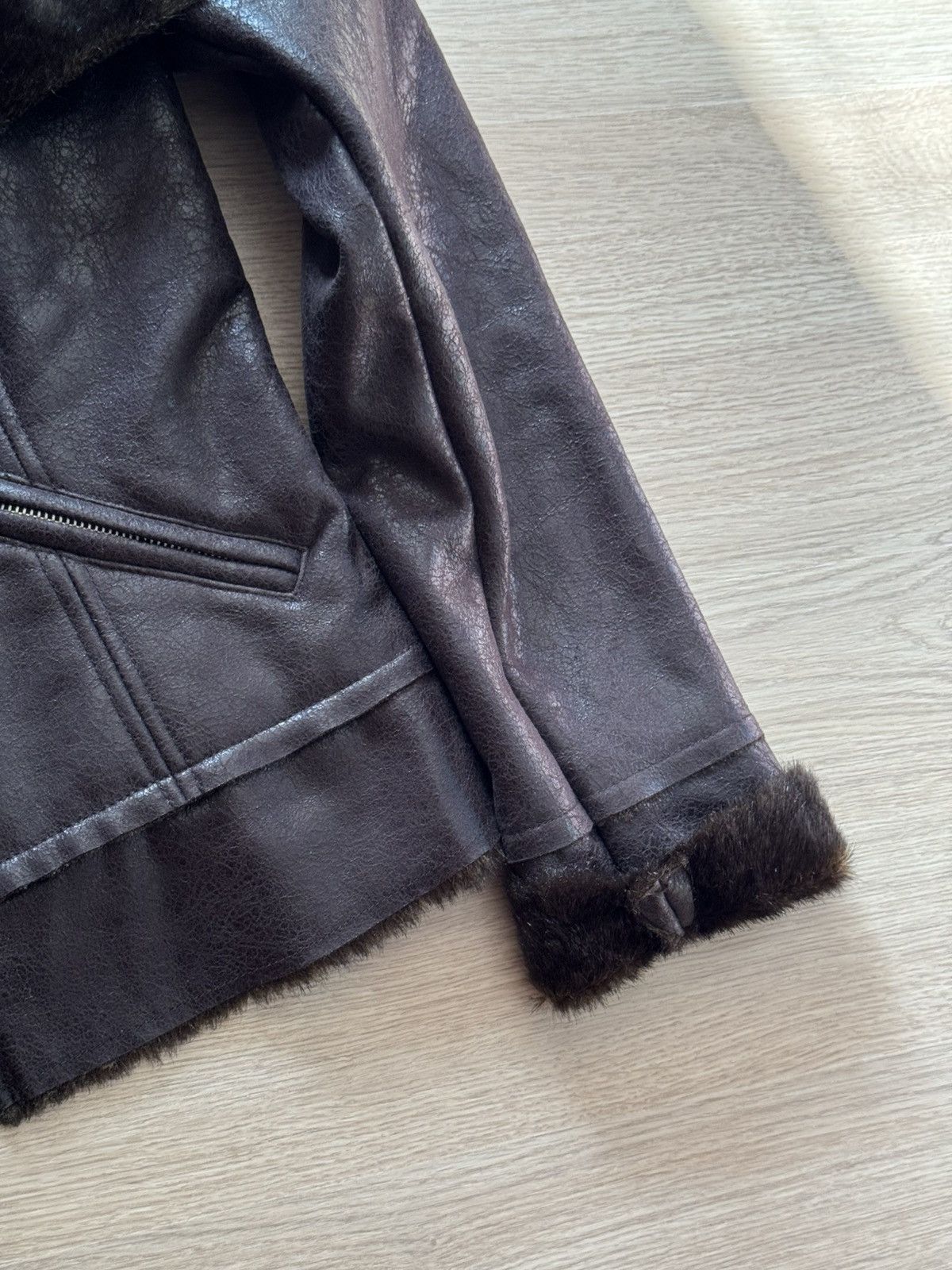 Miss Sixty Vintage 00’s Miss Sixty y2k Brown Women’s Jacket Size S / US 4 / IT 40 - 4 Thumbnail
