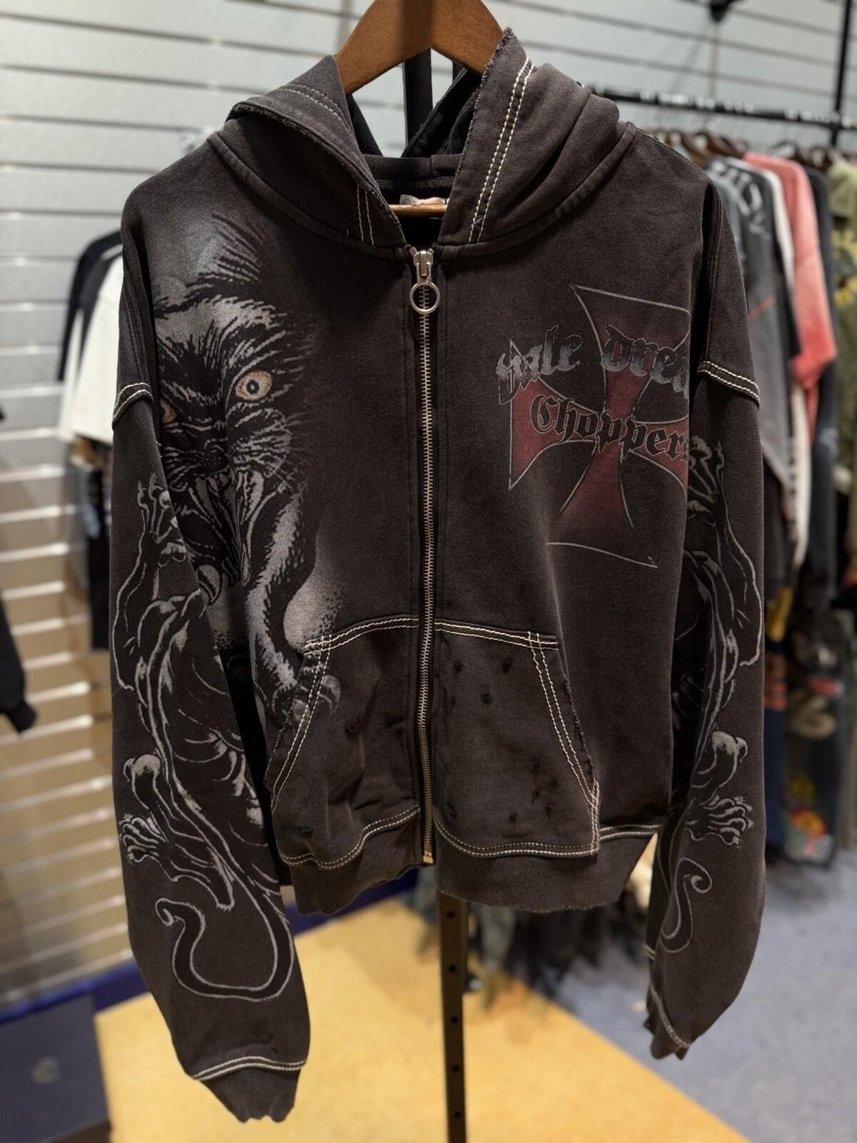 Vale Vale Hulk Armor zip up hoodie valelives valeforever | Grailed