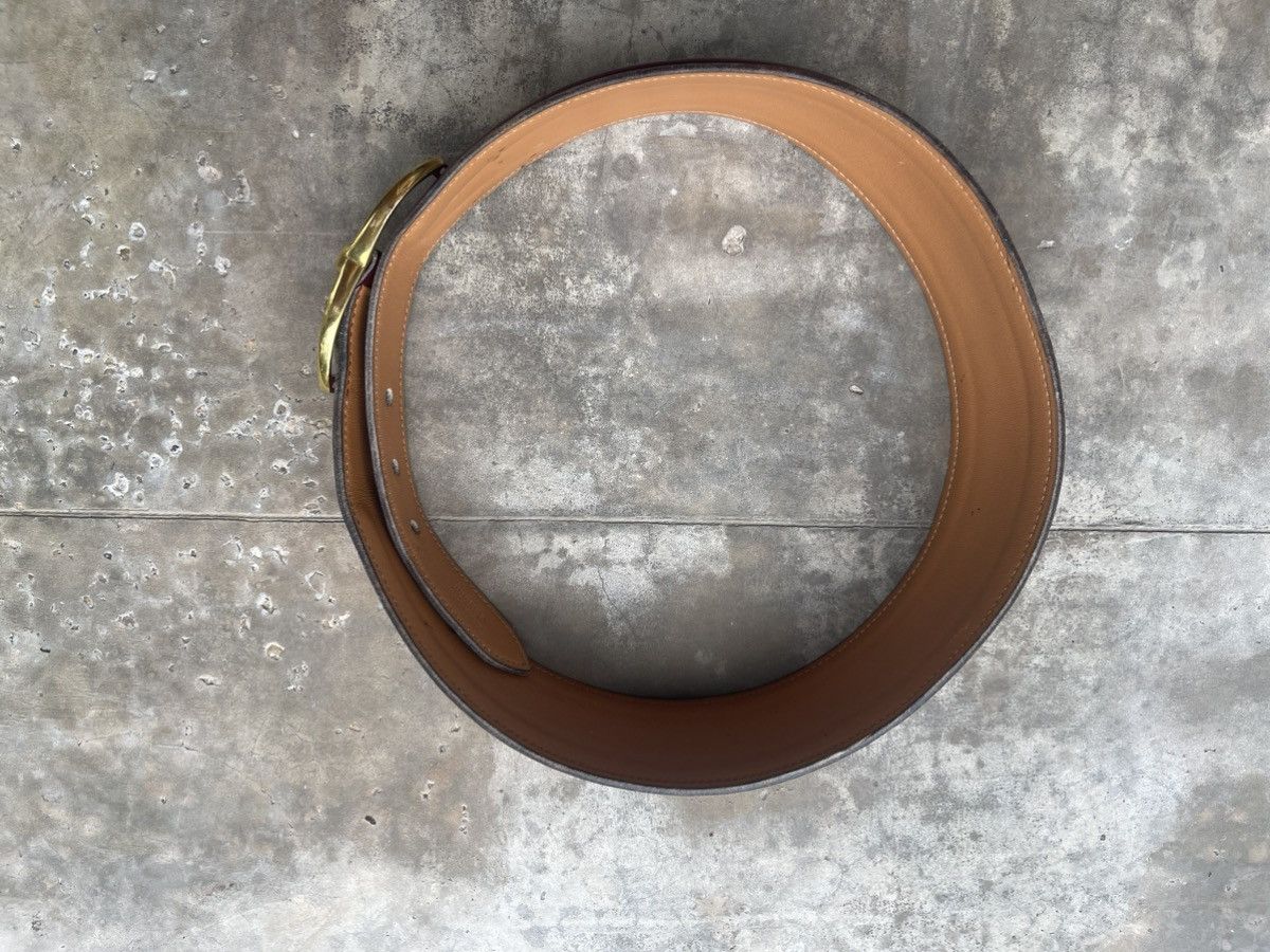Hermes × Vintage Hermes Paris Leather Belt Made France Size ONE SIZE - 8 Thumbnail