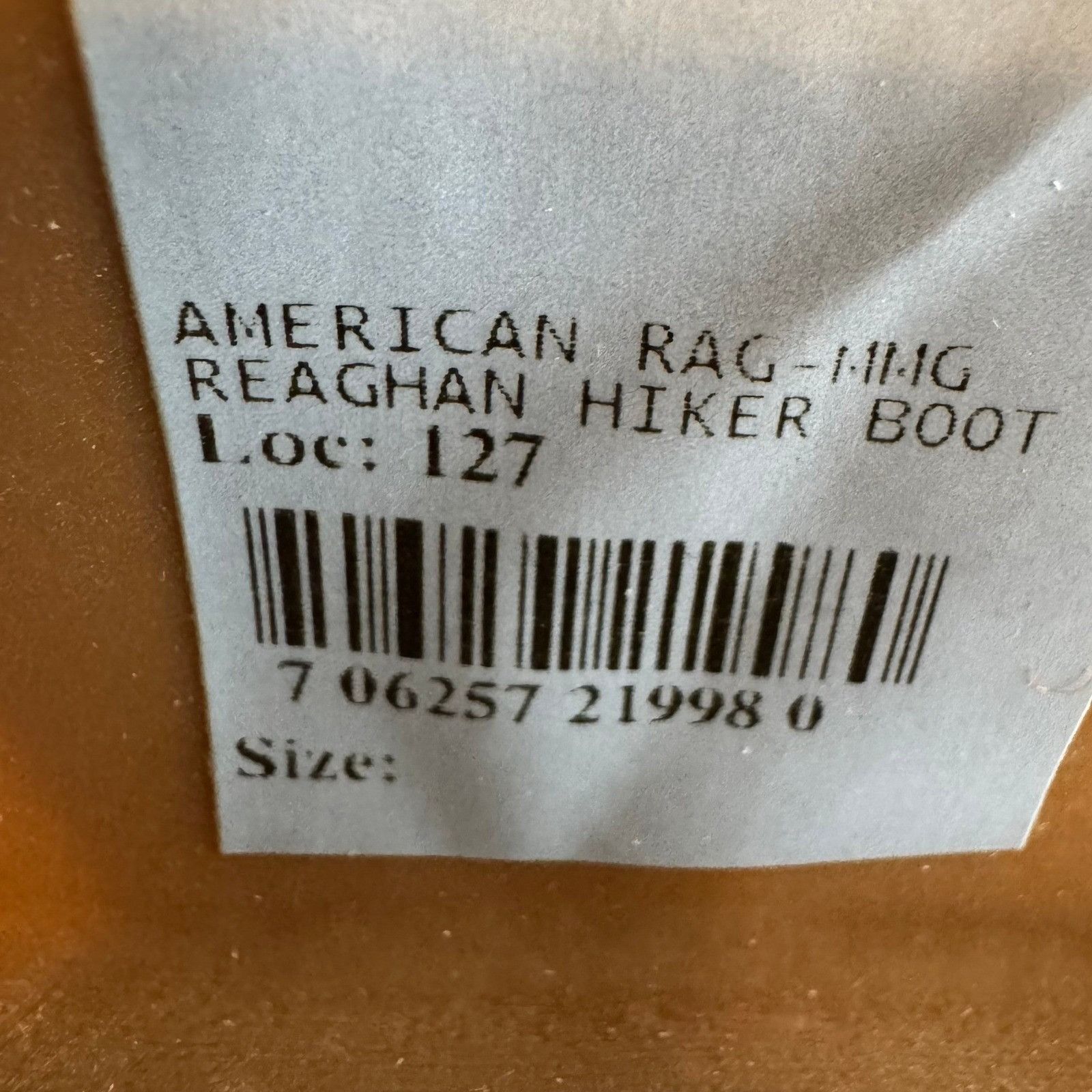 American Rag American Rag Reaghan Hiker Boots Tan Faux Suede Plaid Lining Size US 10 / IT 40 - 2 Thumbnail