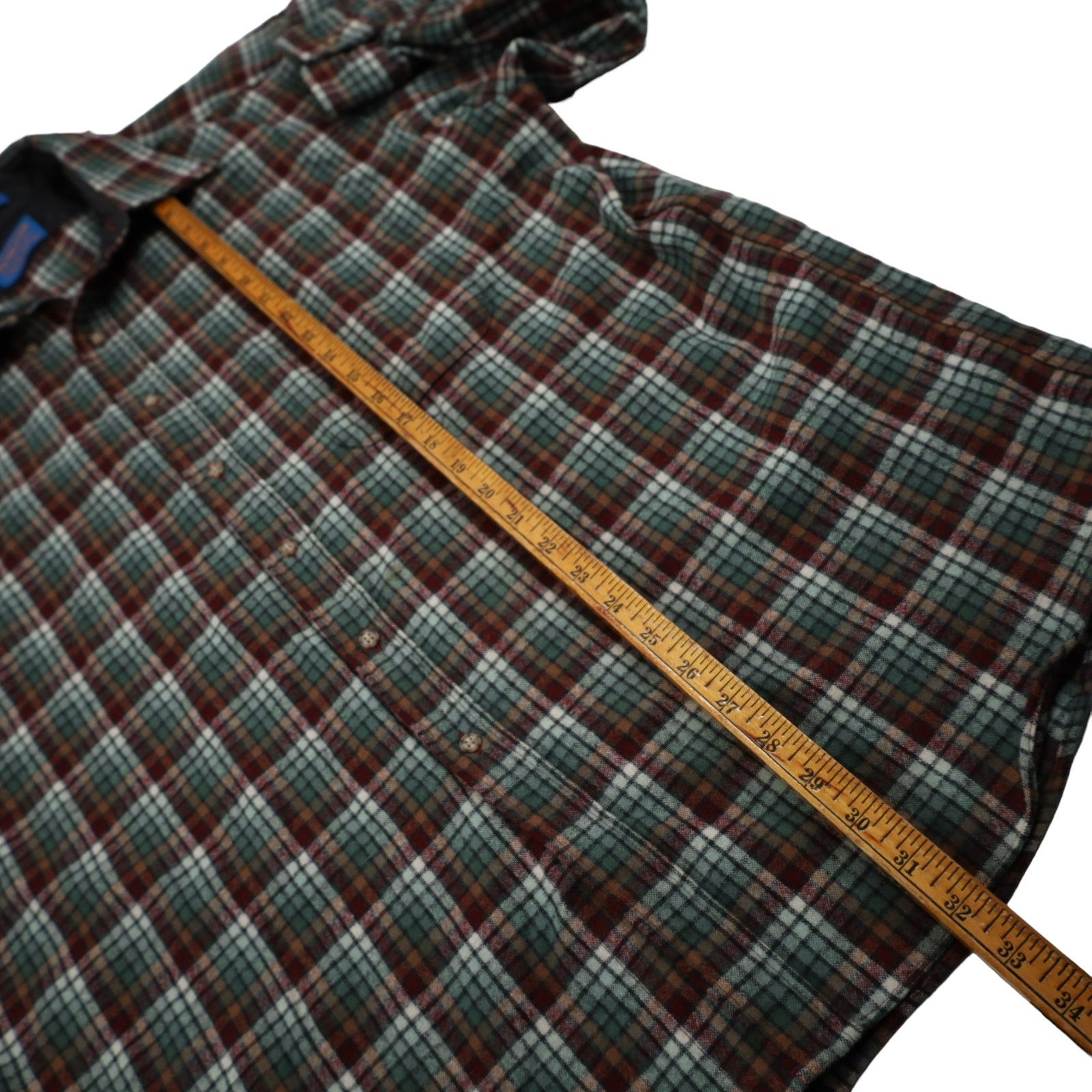 Pendleton × Vintage Pendleton %100 Wool Button Down Shirt Size US XL / EU 56 / 4 - 6 Thumbnail