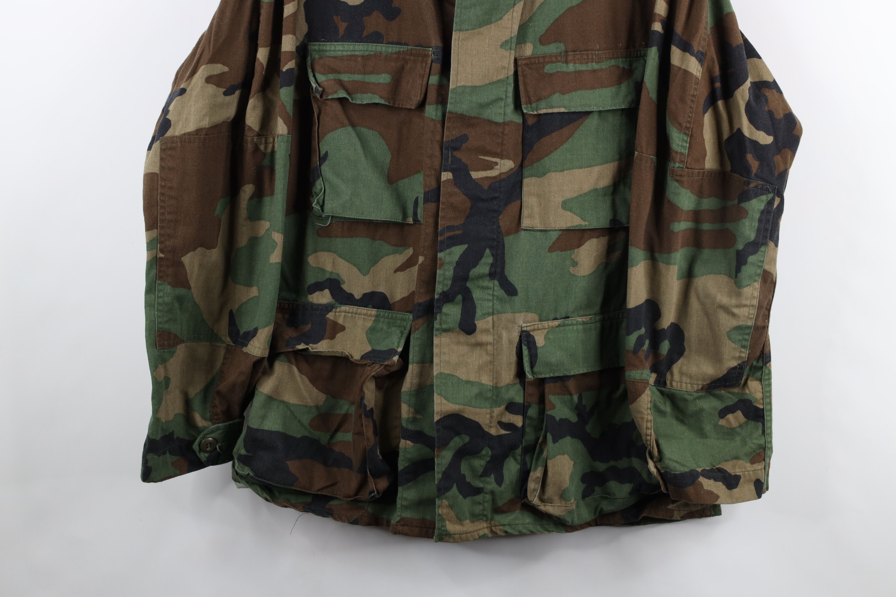 Vintage Vintage 80s US Military Camouflage Combat Coat Jacket USA Size US M / EU 48-50 / 2 - 3 Thumbnail