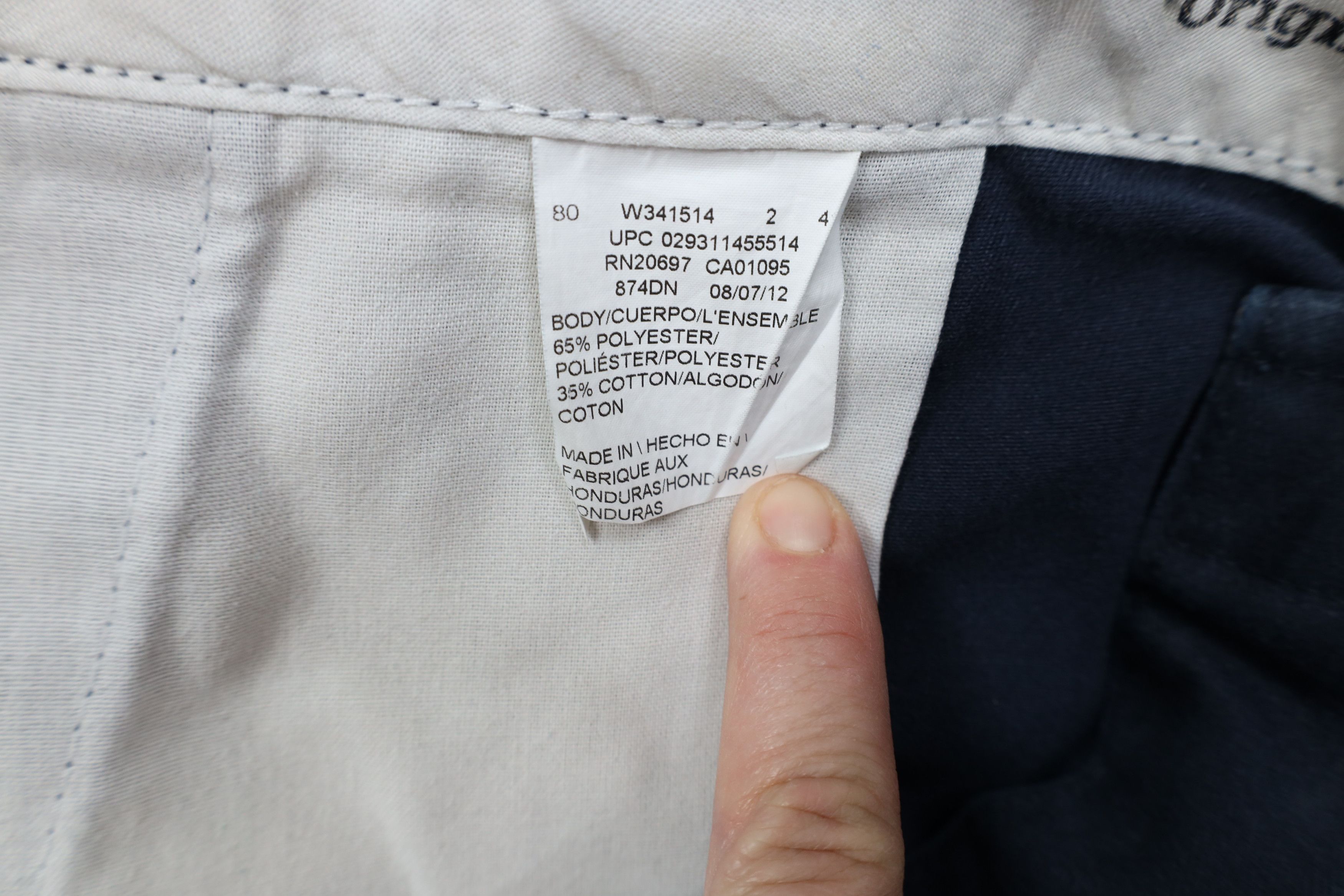 Dickies × Vintage Vintage Y2K Dickies Original Wide Leg Workwear Pants Blue Size US 38 / EU 54 - 8 Thumbnail
