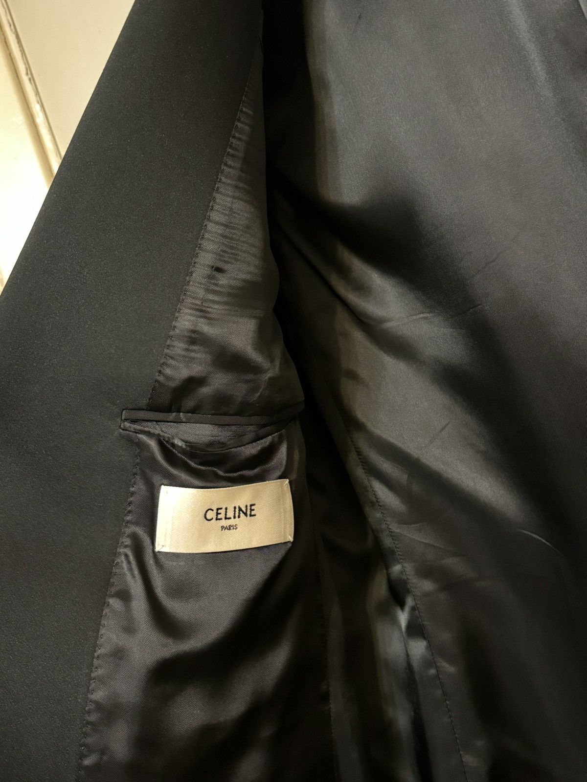 Celine × Hedi Slimane Gold blazer Size 42S - 5 Thumbnail