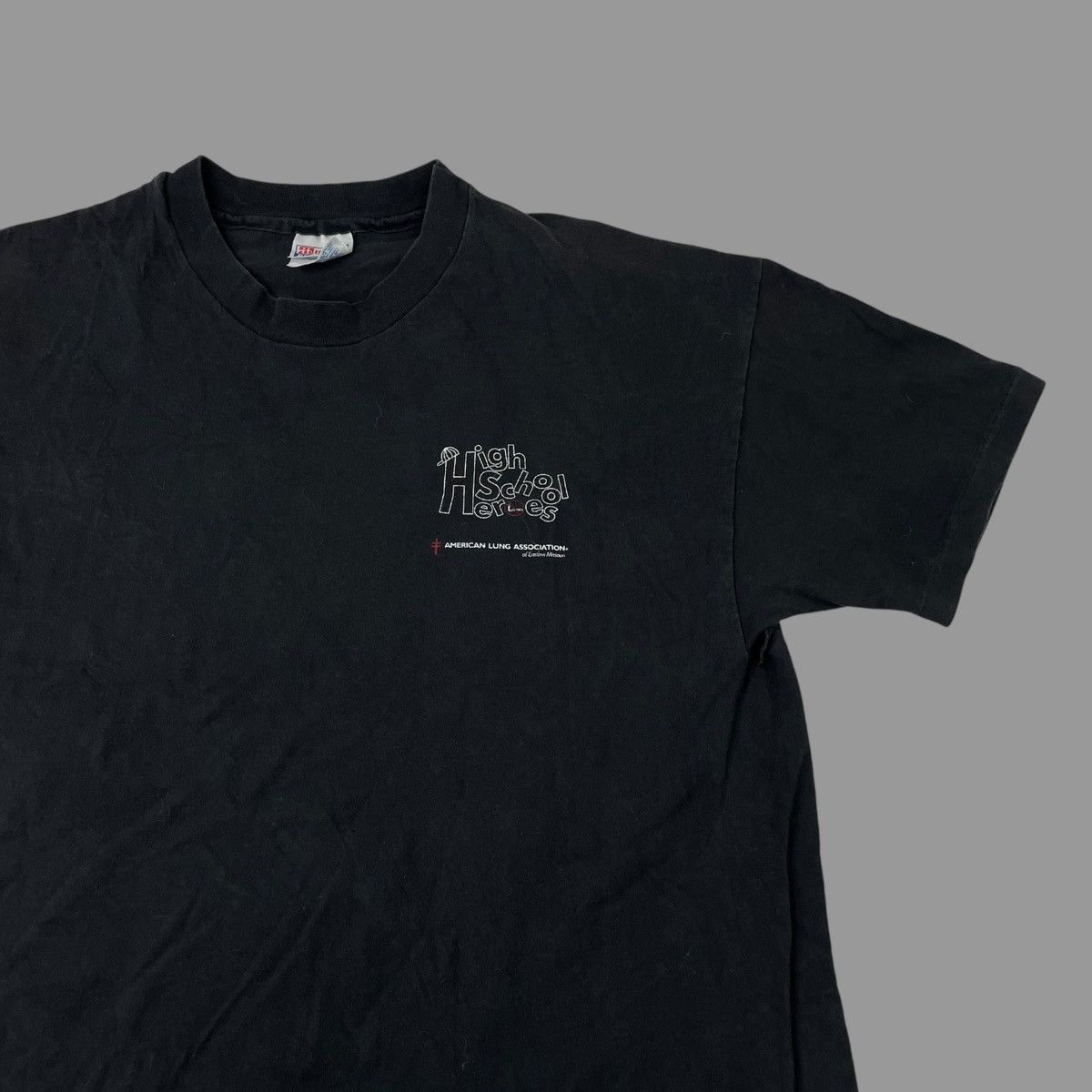 Vintage Vintage 90s surgeon general warning smoking t shirt Size US XL / EU 56 / 4 - 5 Thumbnail