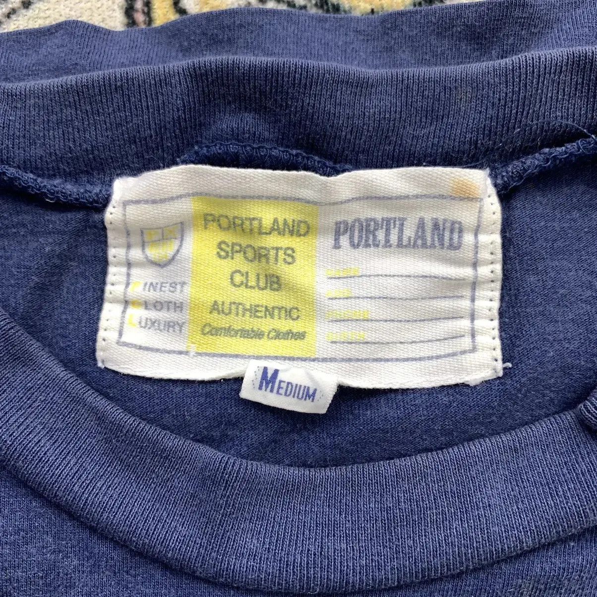 Vintage Vintage PORTLAND CAMPUS SPORTS Cheer Tee Shirt Top Size M / US 6-8 / IT 42-44 - 4 Thumbnail