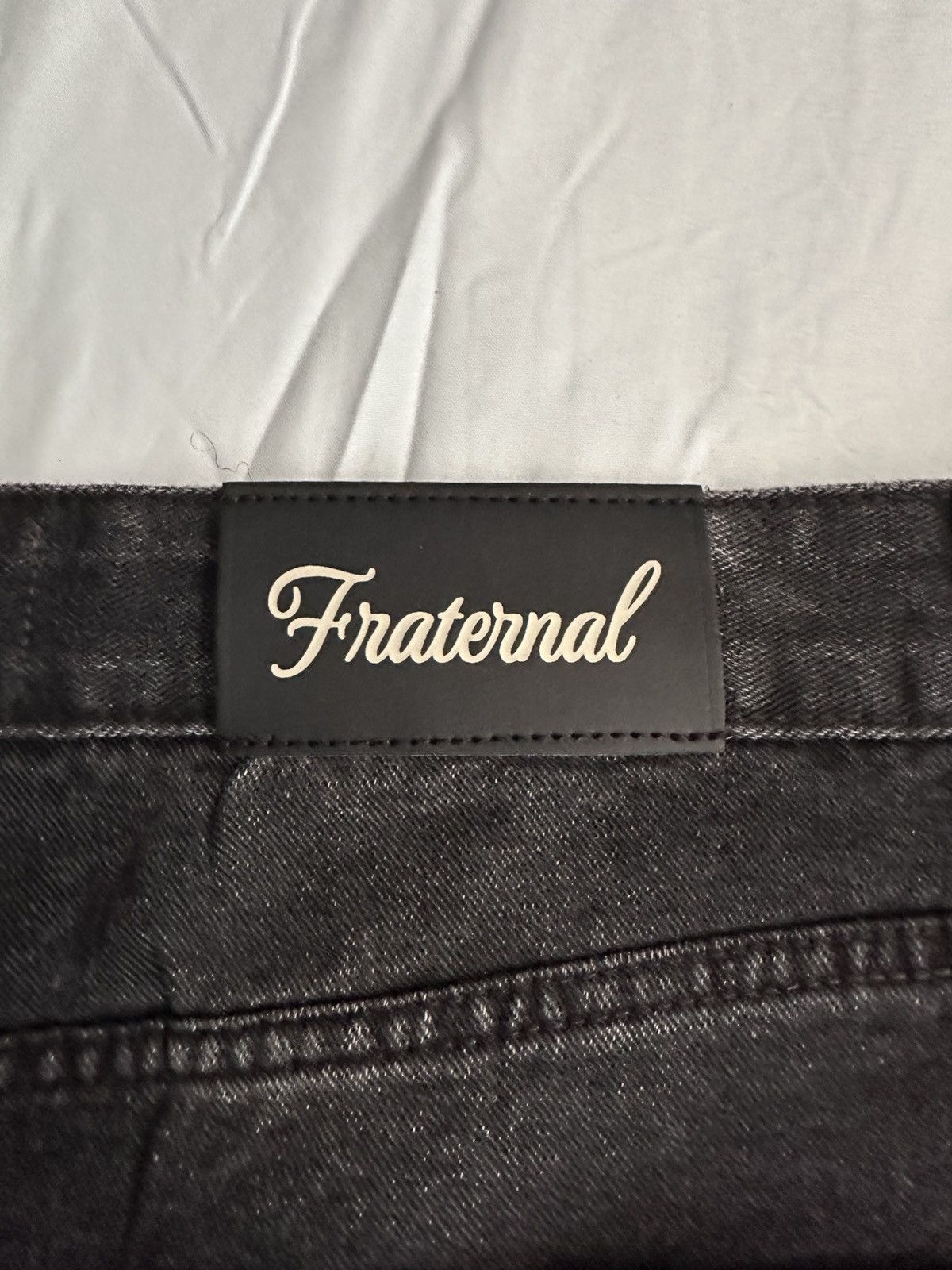 Japanese Brand Fraternal Desires ‘Interstellar’ Black Jeans Size US 36 / EU 52 - 5 Thumbnail