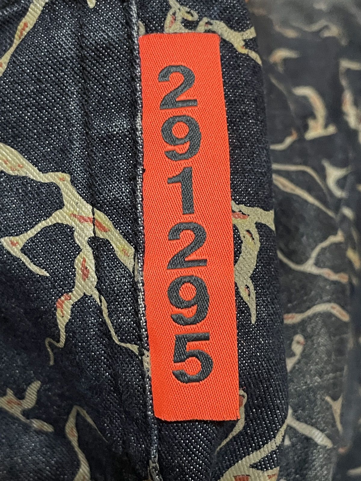 If Six Was Nine Rare Design Vintage Brand 291295 Homme Jeans 1990s Size US 29 - 9 Thumbnail