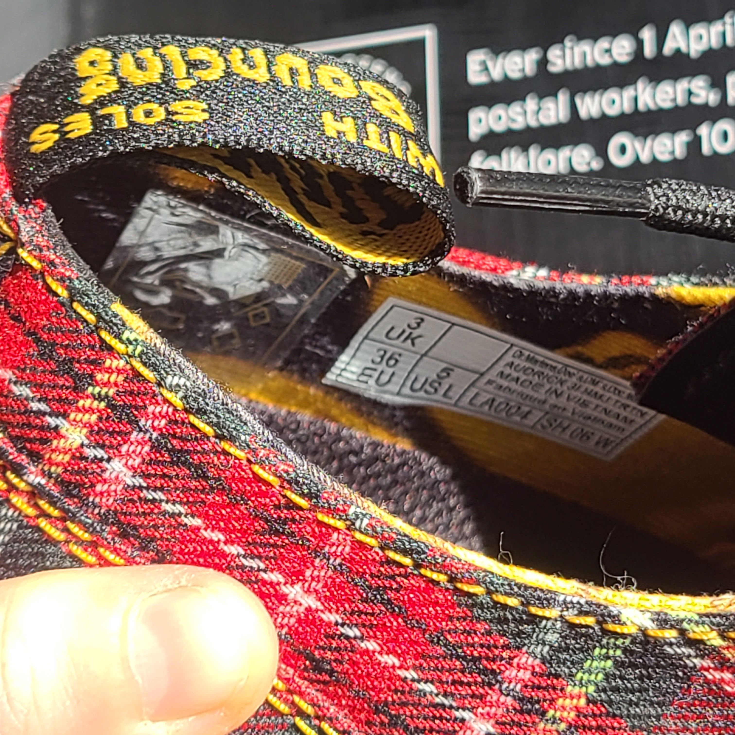 Dr. Martens × Heaven by Marc Jacobs Plaid Heaven by Marc Jacobs ...