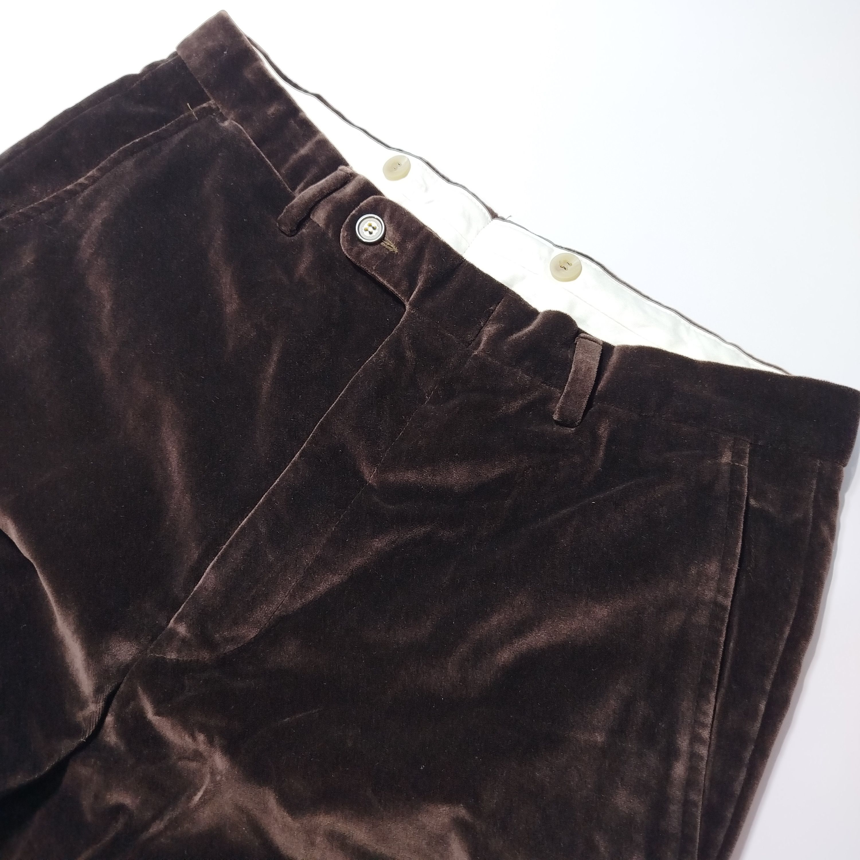 Gucci GUCCI by TOM FORD VELOUR TROUSERS Size US 32 / EU 48 - 7 Thumbnail