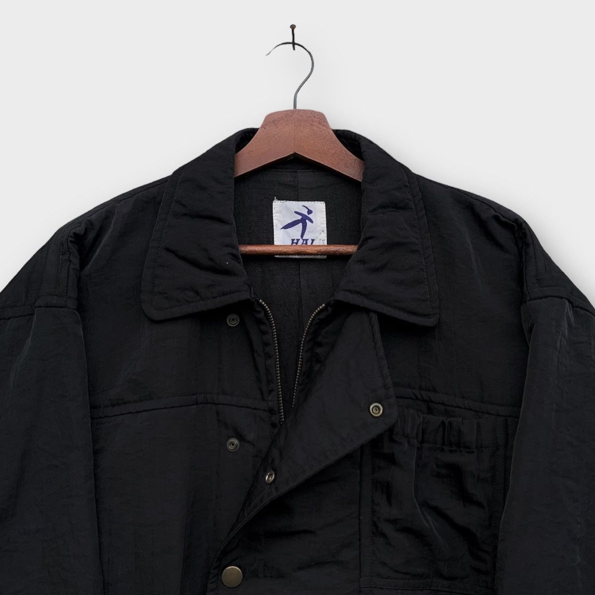 Issey Miyake ISSEY MIYAKE STUDIO VINTAGE MILITARY PARKA NYLON JACKET SNAP Size US L / EU 52-54 / 3 - 7 Thumbnail