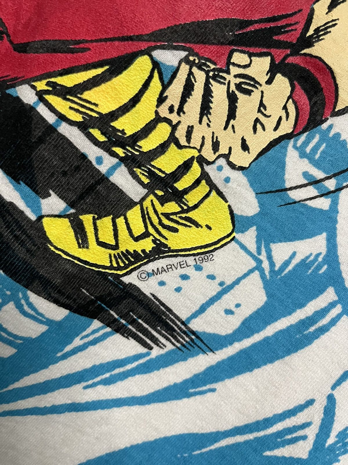 Band Tees Vintage Hulk VS Thor AOP 90s (1992) t shirt Size US L / EU 52-54 / 3 - 6 Thumbnail