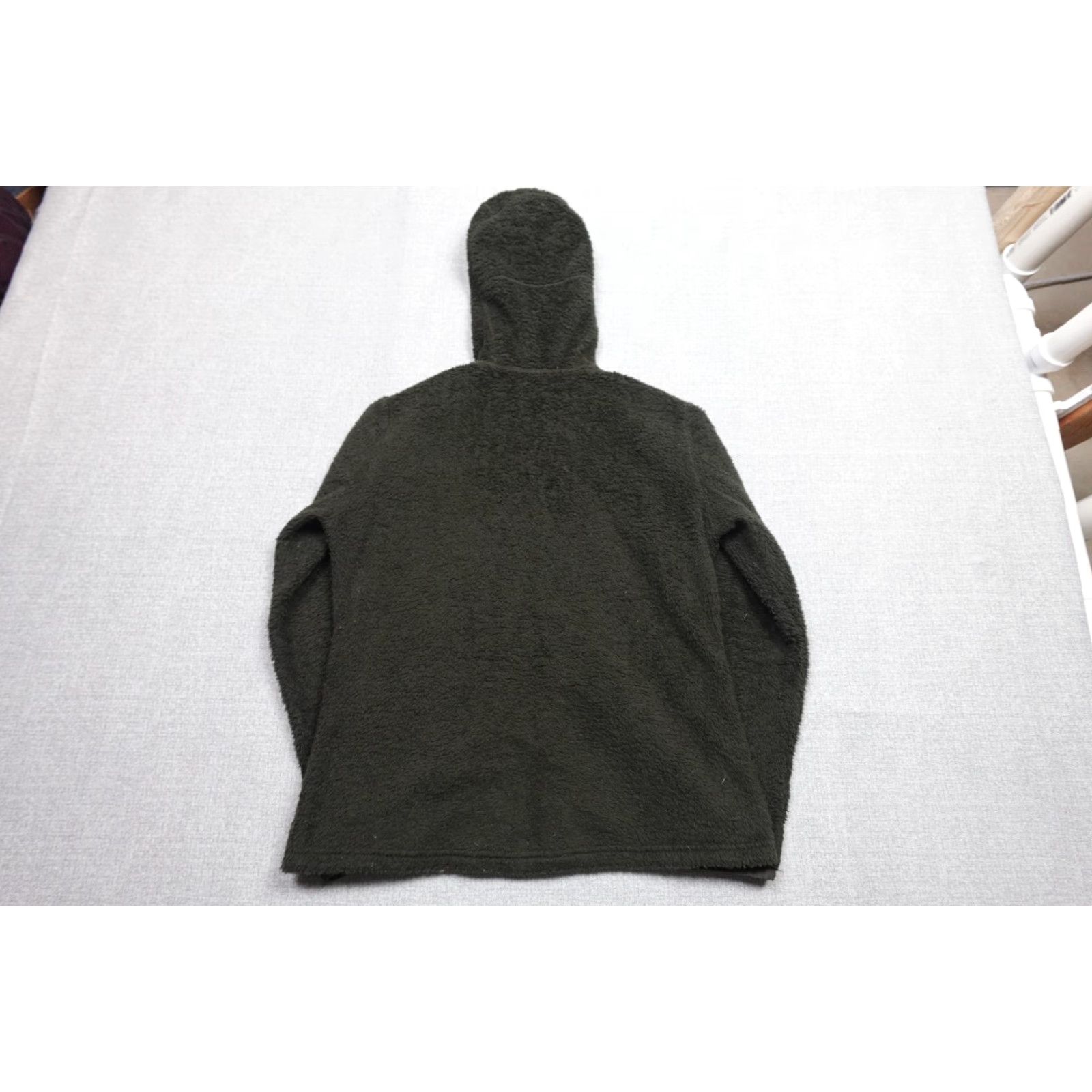 Etro Kuhl SweatER Womens L Green Full Zip Hooded Fleece Retro Sherpa Long Sleeve Size L / US 10 / IT 46 - 4 Thumbnail