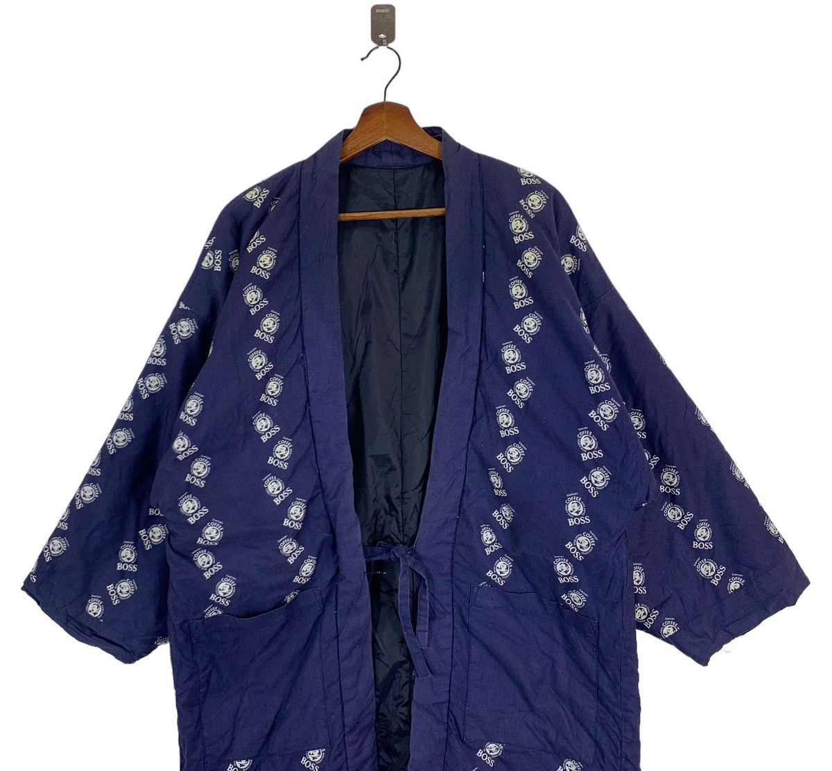 Japanese Brand × Vintage Vintage Suntory Boss Coffee Kimono Japan Jacket Size US L / EU 52-54 / 3 - 3 Thumbnail
