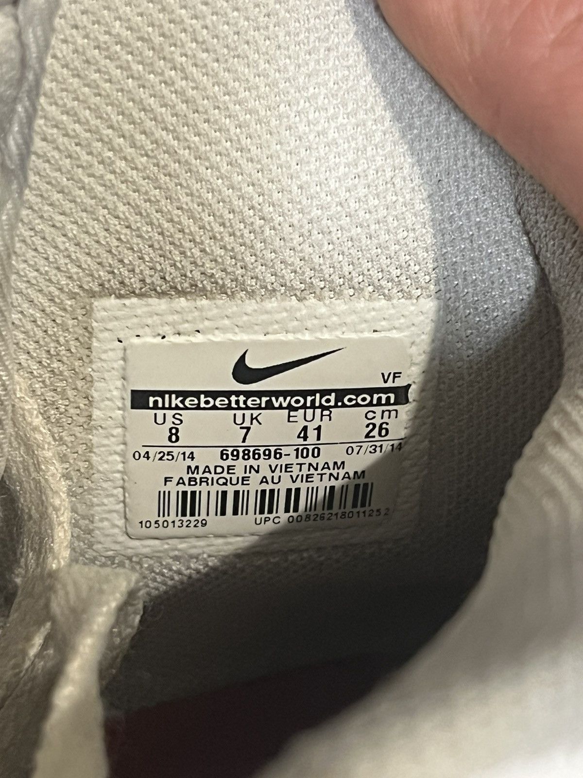 Supreme Supreme Air Force 1 High Size US 8 / EU 41 - 15 Thumbnail