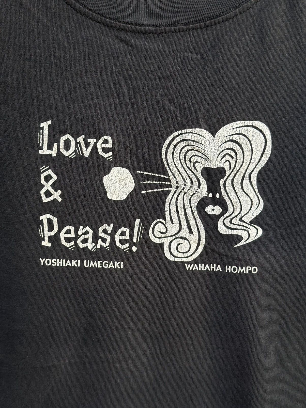 Japanese Brand × Vintage Vintage Love & Please Yoshiaki Umegaki Sun Faded Tee Size US L / EU 52-54 / 3 - 2 Thumbnail