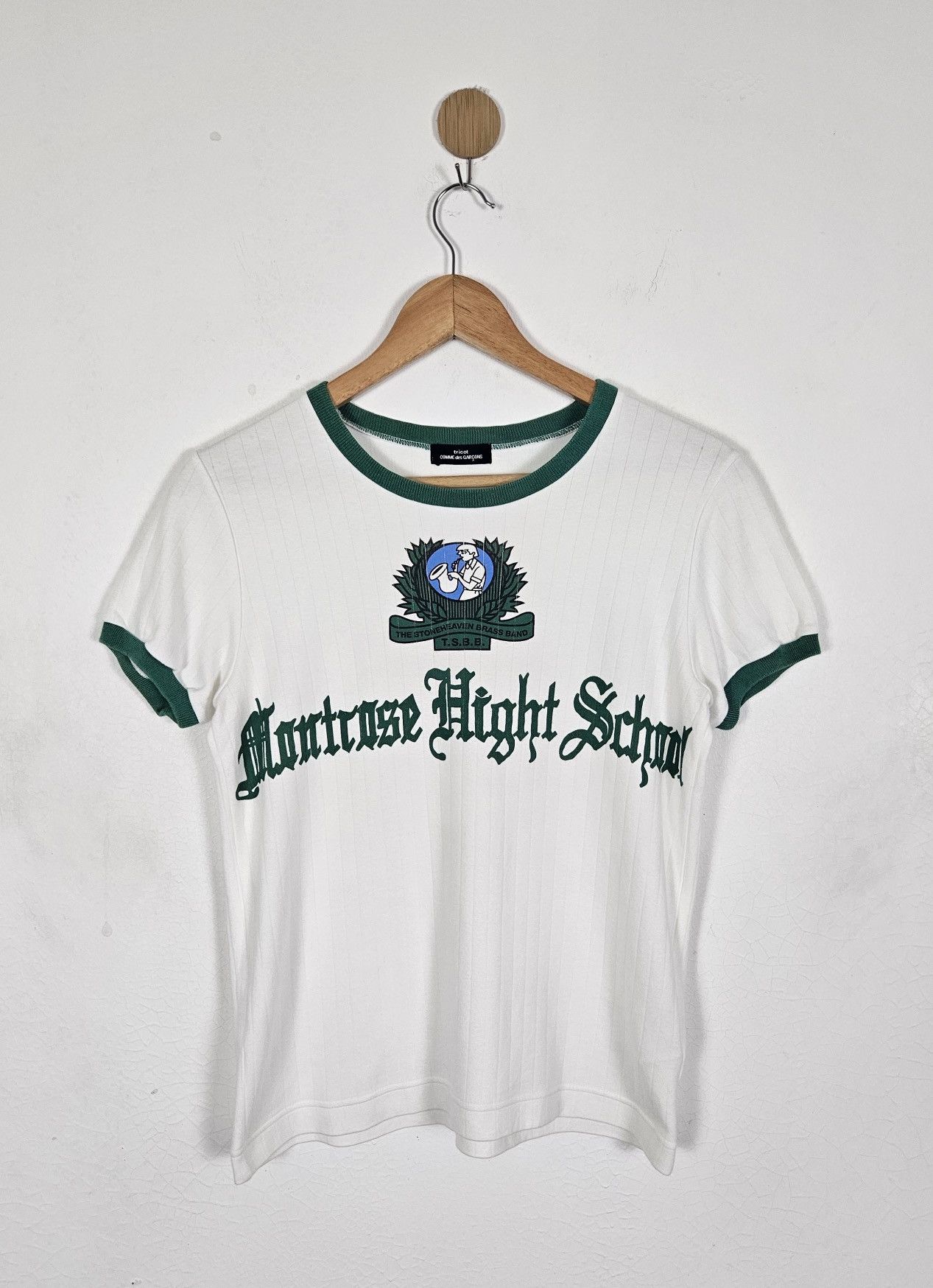 Tricot Comme des Garcons Tricot Comme des Garcons CDG Montrose High School Shirt Size M / US 6-8 / IT 42-44 - 1 Thumbnail