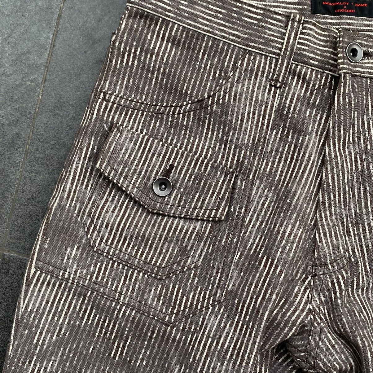 If Six Was Nine × Japanese Brand × Le Grande Bleu (L.G.B.) 90s Grosbec Striped Denim Jeans Tornado Mart Lgb Style Size US 27 - 4 Thumbnail