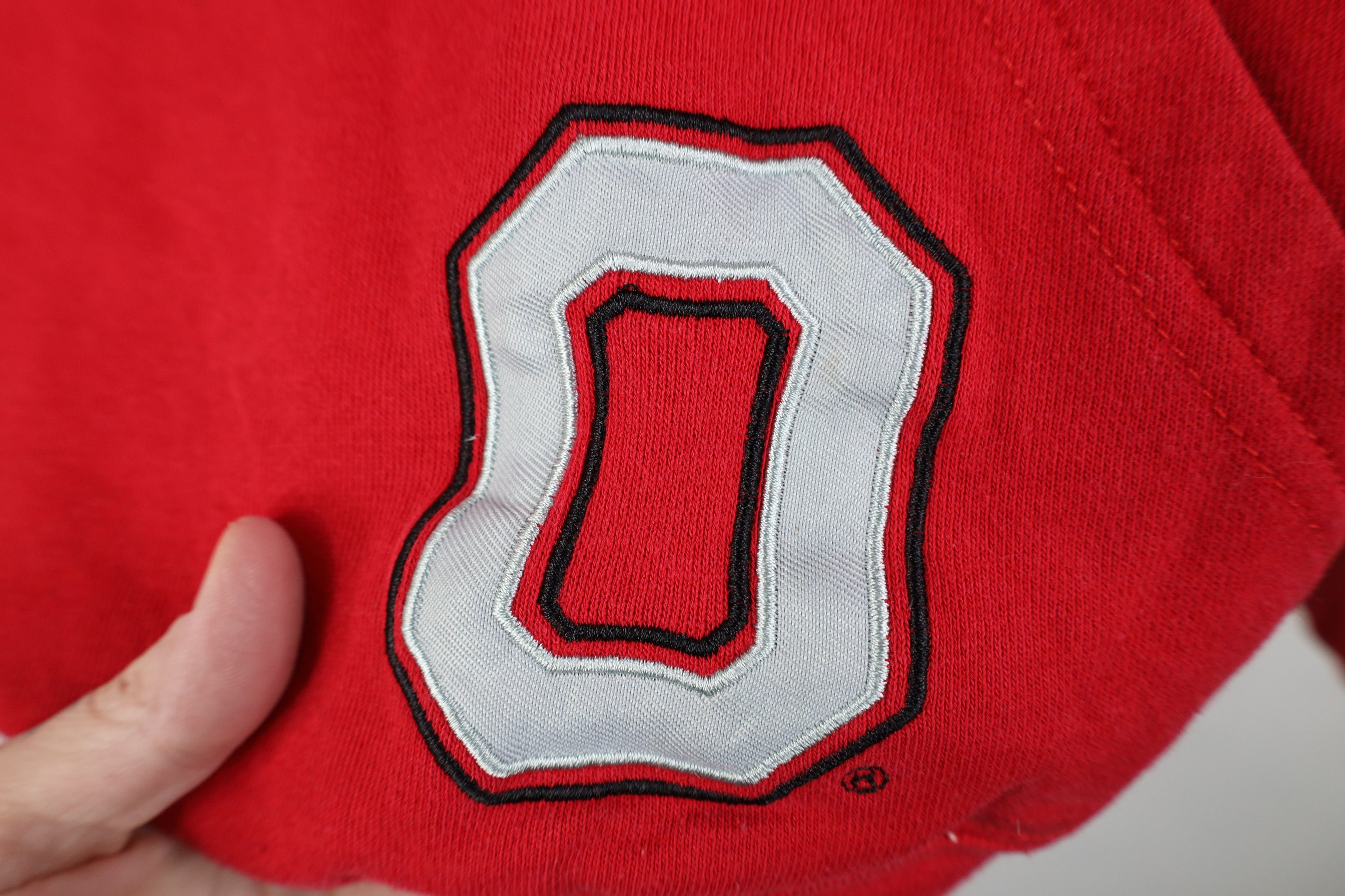 Vintage Vintage 90s Y2K Ohio State University Hoodie Sweatshirt Size US M / EU 48-50 / 2 - 5 Thumbnail