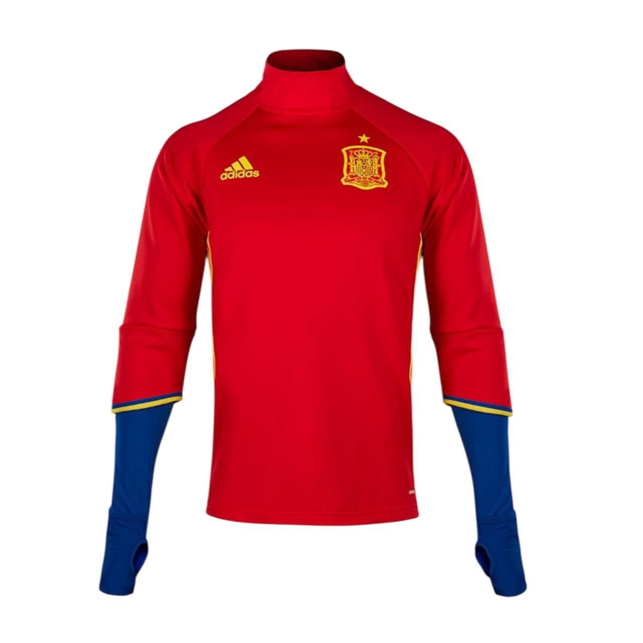 Adidas 2015 SPAIN TEAM TRAINING SOCCER FOOTBALL LONG SLEEVE ADIDAS Size US S / EU 44-46 / 1 - 1 Thumbnail