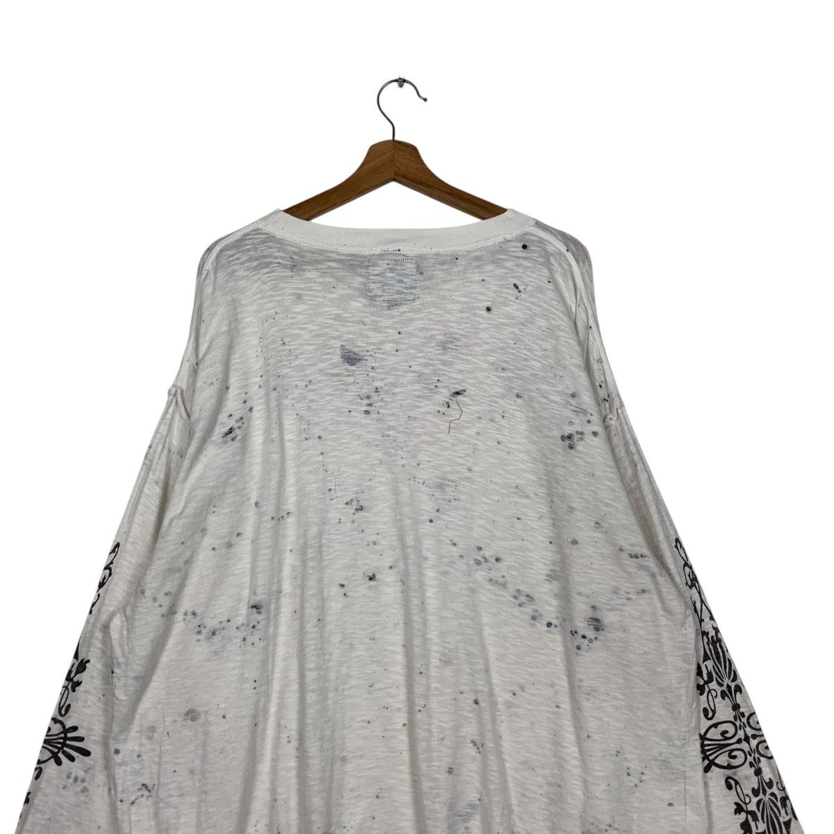 Japanese Brand PADROCK Trashed Style Oversized Sweater #2006-C87 Size US XXL / EU 58 / 5 - 8 Thumbnail
