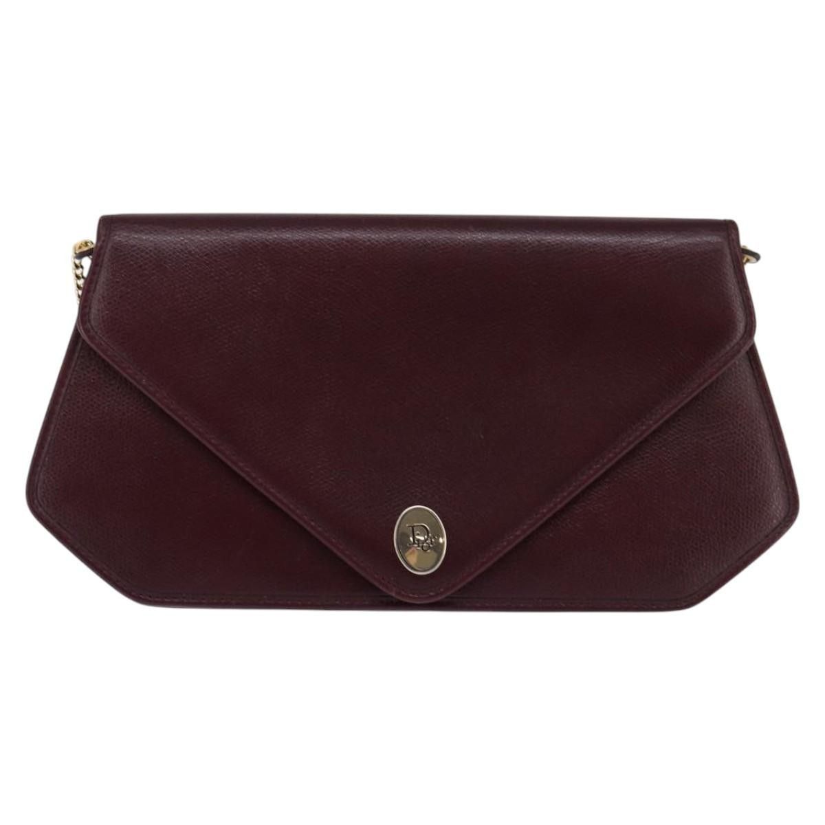 Dior Christian Dior Flap chain Shoulder bag Leather Size ONE SIZE - 1 Thumbnail